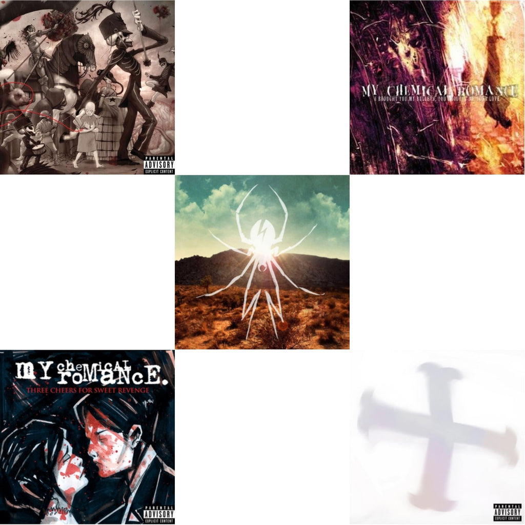 Black Parade / Living With Ghosts (X) (10Th Anniversary Edition/3LP) & I Brought You My Bullets You Brought Me Your Love & Black Parade (X) (2LP) & Three Cheers For Sweet Revenge & Danger Days: True Lives Of The Fabulous Killjoys