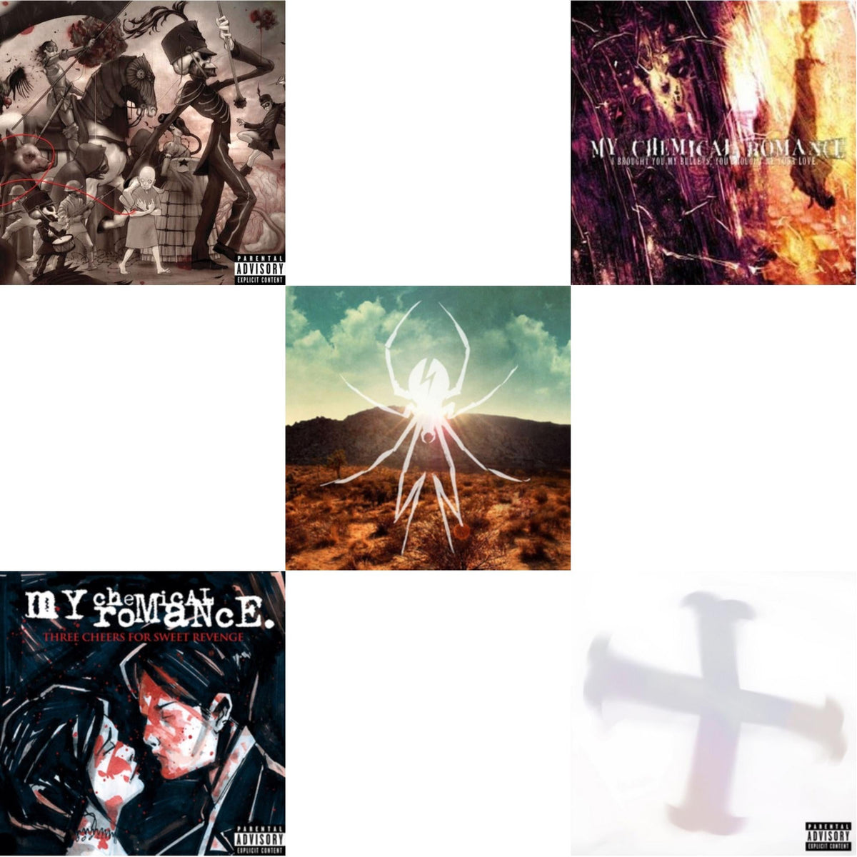 Black Parade / Living With Ghosts (X) (10Th Anniversary Edition/3LP) & I Brought You My Bullets You Brought Me Your Love & Black Parade (X) (2LP) & Three Cheers For Sweet Revenge & Danger Days: True Lives Of The Fabulous Killjoys