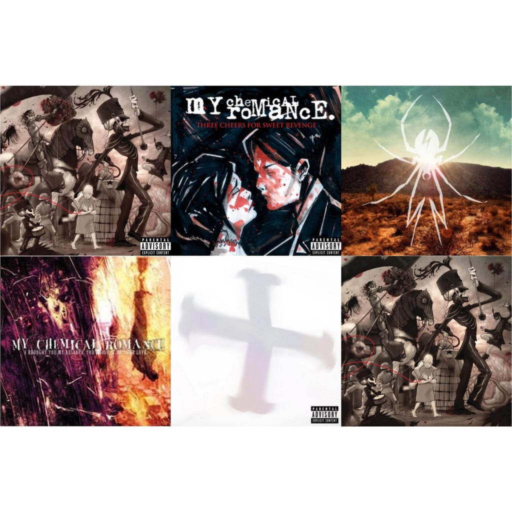 My Chemical Romance - Black Parade (X) (Picture Disc) & Black Parade / Living With Ghosts (X) (10Th Anniversary Edition/3LP) & I Brought You My Bullets You Brought Me Your Love & Black Parade (X) (2LP) & Three Cheers For Sweet Revenge & Danger Days:
