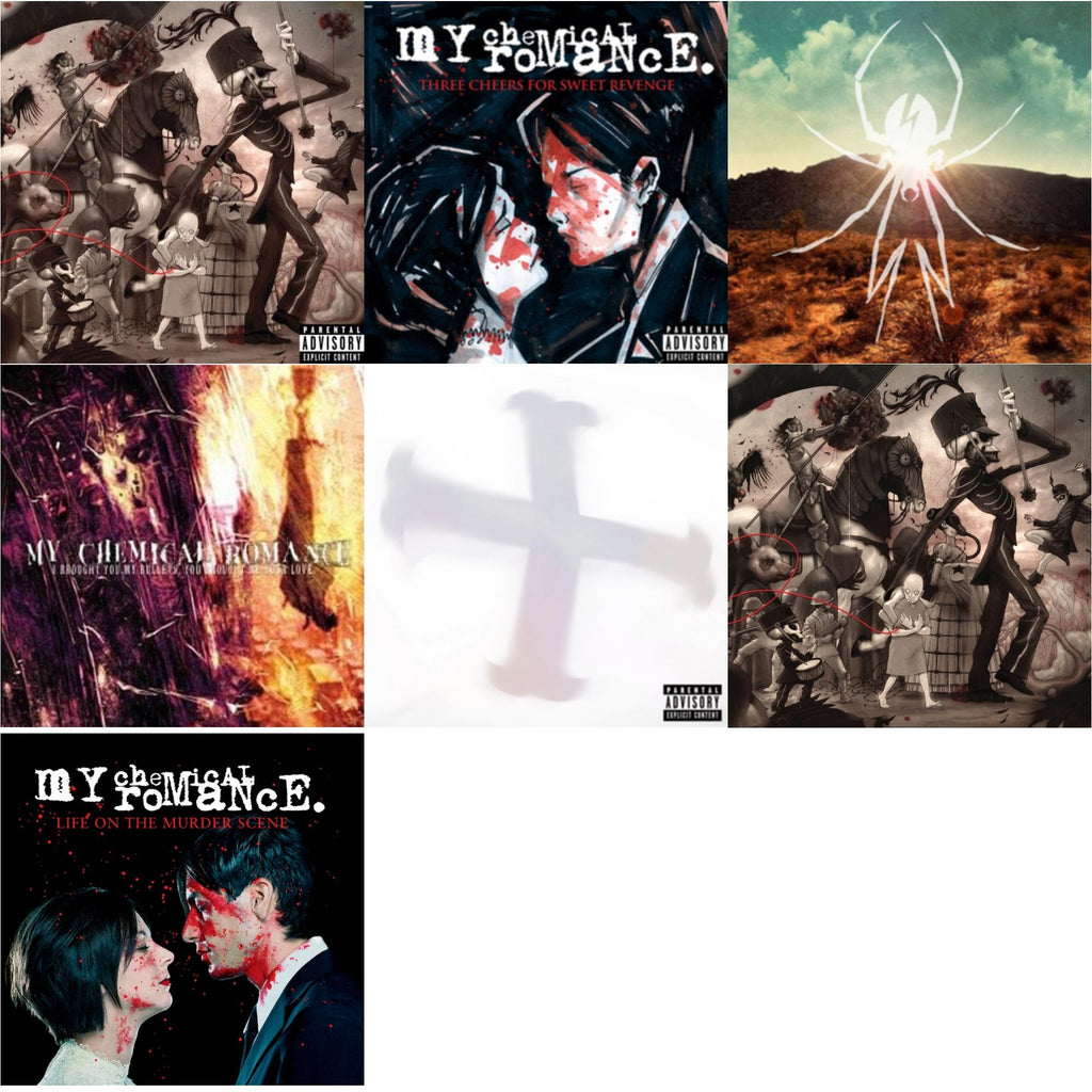 My Chemical Romance - Life On The Murder Scene & Black Parade (X) (Picture Disc) & Black Parade / Living With Ghosts (X) (10Th Anniversary Edition/3LP) & I Brought You My Bullets You Brought Me Your Love & Black Parade (X) (2LP) & Three Cheers For