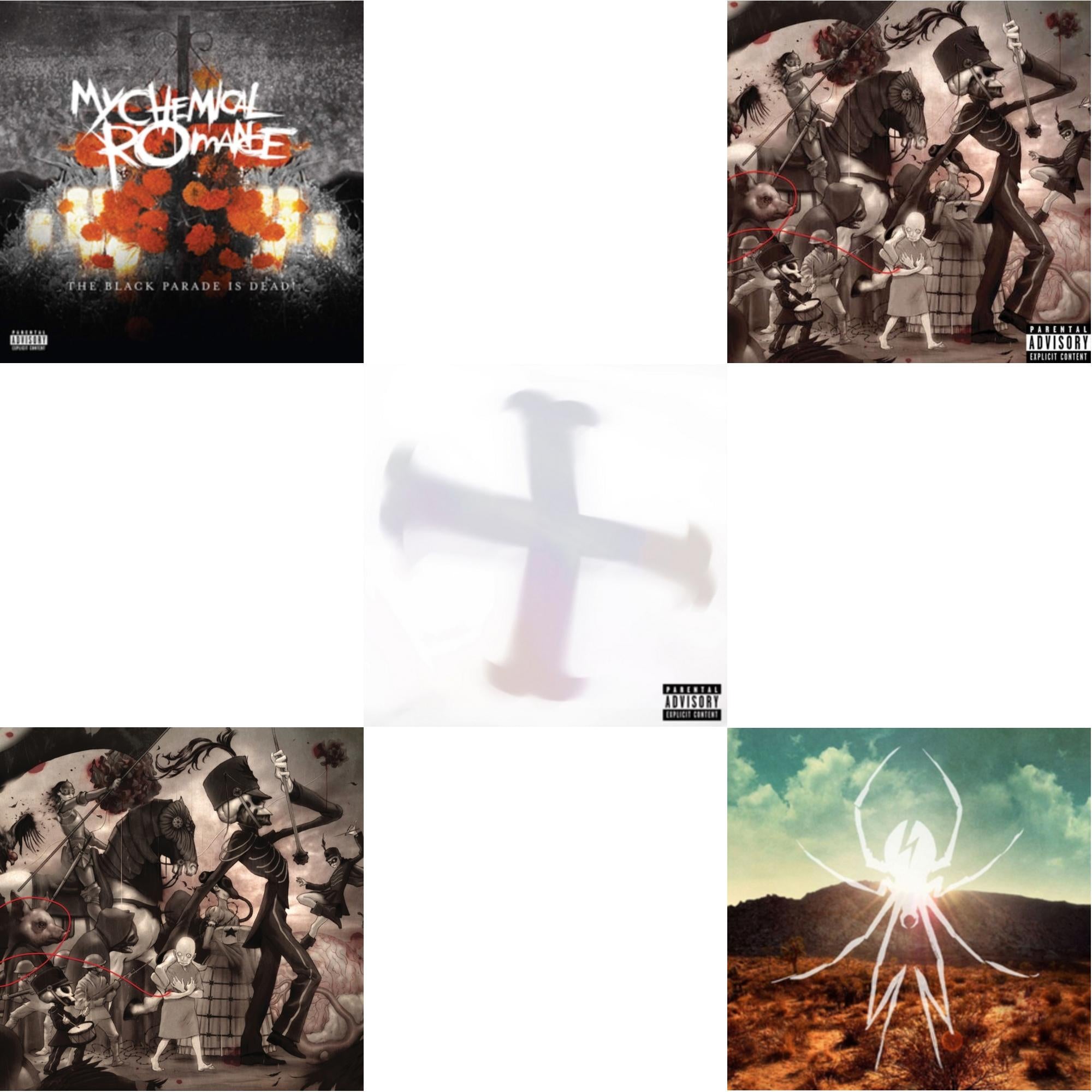 Black Parade Is Dead! & Black Parade (X) (Picture Disc) & Black Parade / Living With Ghosts (X) (10Th Anniversary Edition/3LP) & Black Parade (X) (2LP) & Danger Days: True Lives Of The Fabulous Killjoys