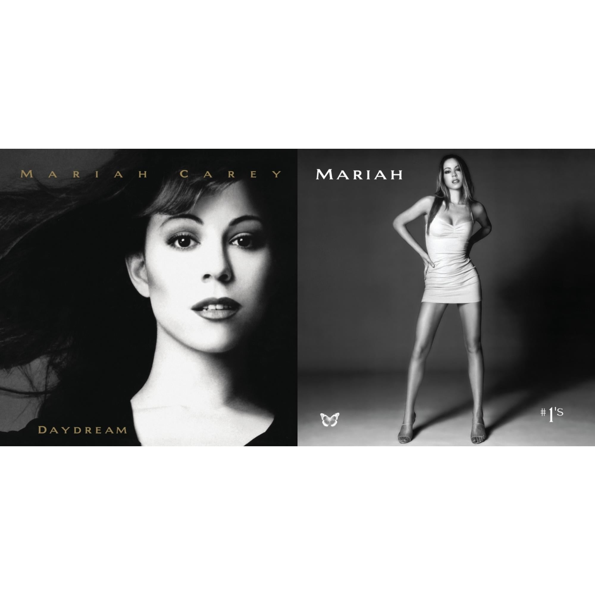 Mariah Carey - Daydream & #1’S (2LP/Metallic Silver & Black Swirl Vinyl)