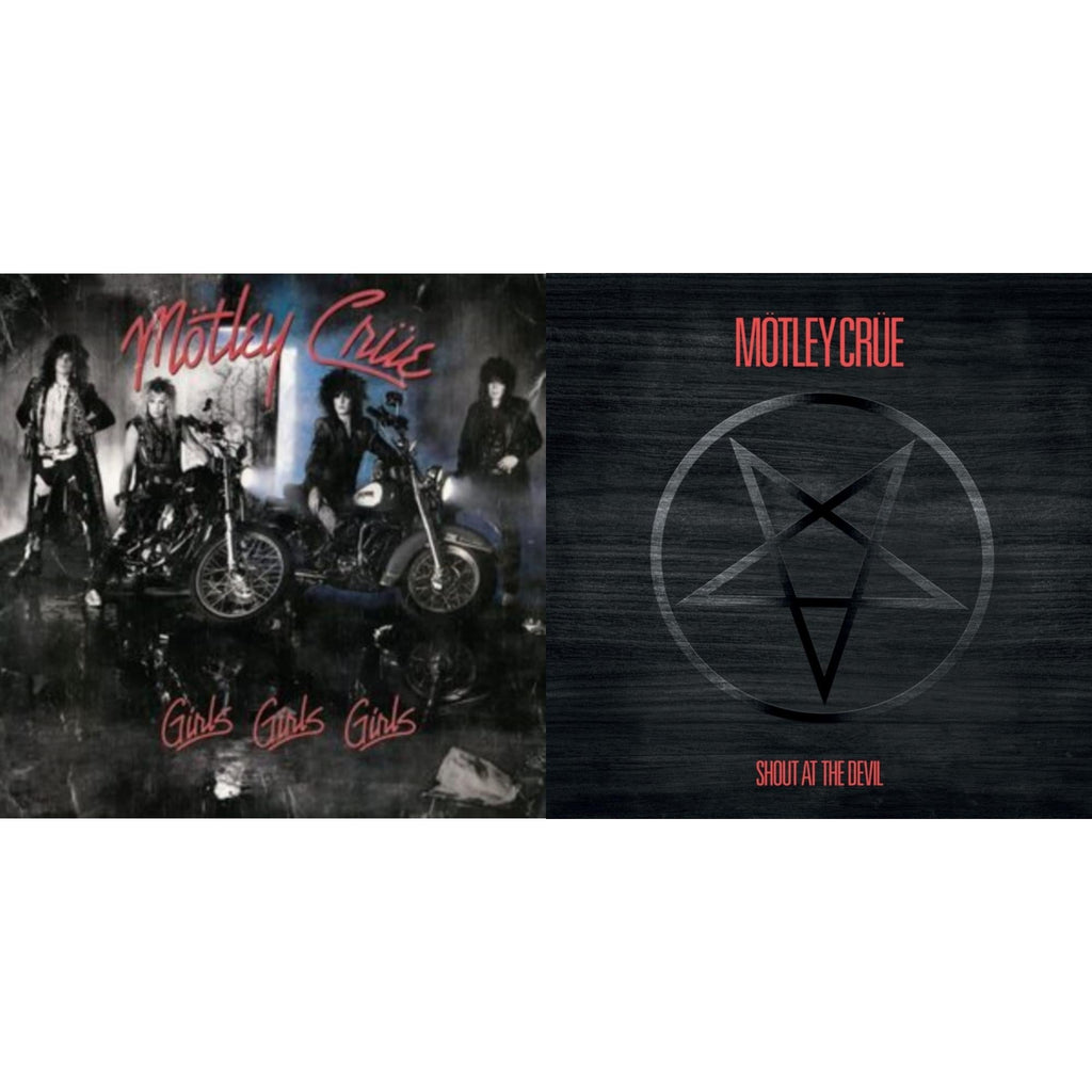 Girls, Girls, Girls (X) (2021 Remaster) & Shout At The Devil (40Th Annivesry Box Set/Color LP Vinyl & Colored 7Inch)