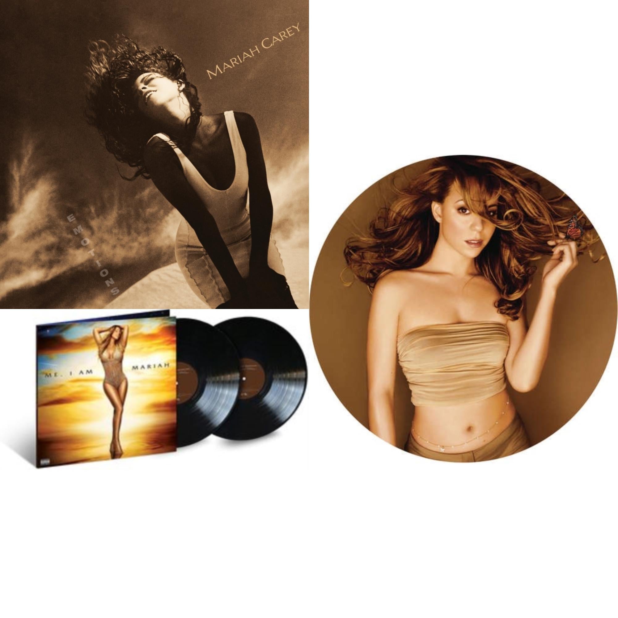 Emotions & Me. I Am Mariah...The Elusive Chanteuse (2LP) & Butterfly (Picture Disc)