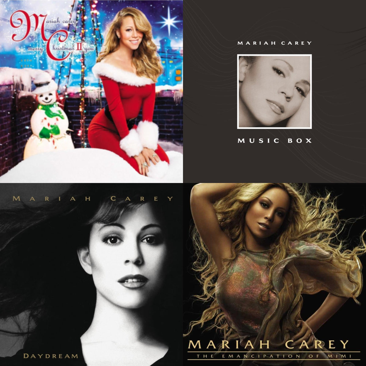 Daydream & Music Box: 30Th Anniversary Expanded Edition (4LP) & Emancipation Of Mimi (2LP) & Merry Christmas Ii You