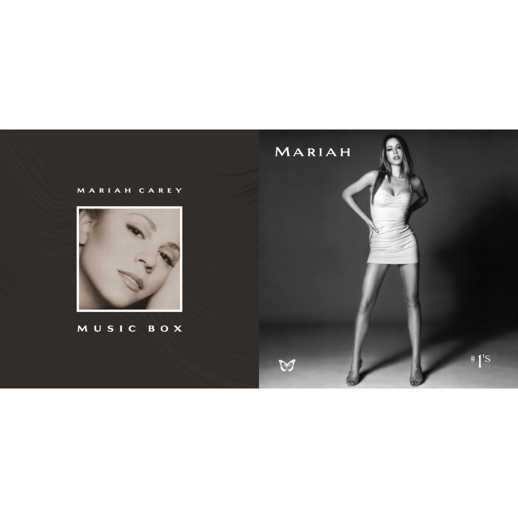 Mariah Carey - Music Box: 30Th Anniversary Expanded Edition (4LP) & #1’S (2LP/Metallic Silver & Black Swirl Vinyl)