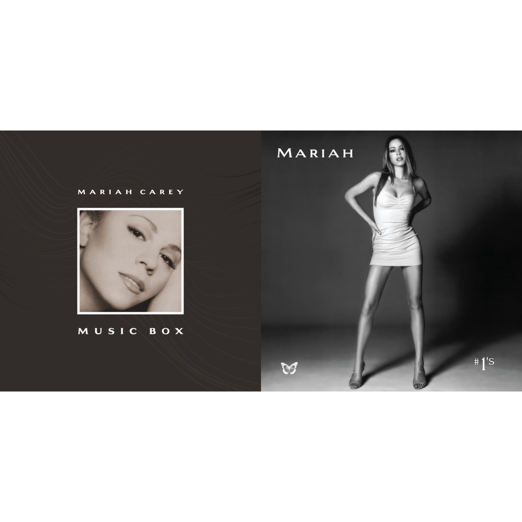 Mariah Carey - Music Box: 30Th Anniversary Expanded Edition (4LP) & #1’S (2LP/Metallic Silver & Black Swirl Vinyl)