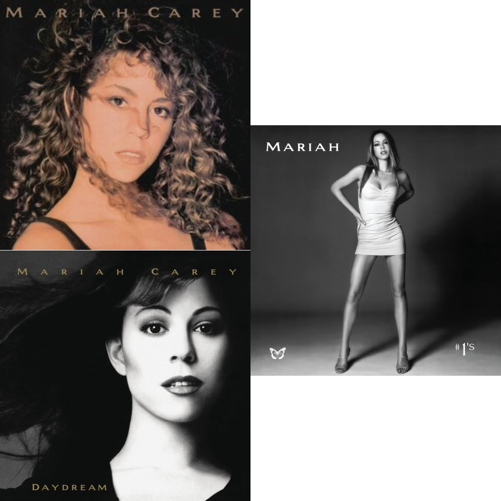 Mariah Carey - Mariah Carey & Daydream & #1’S (2LP/Metallic Silver & Black Swirl Vinyl)