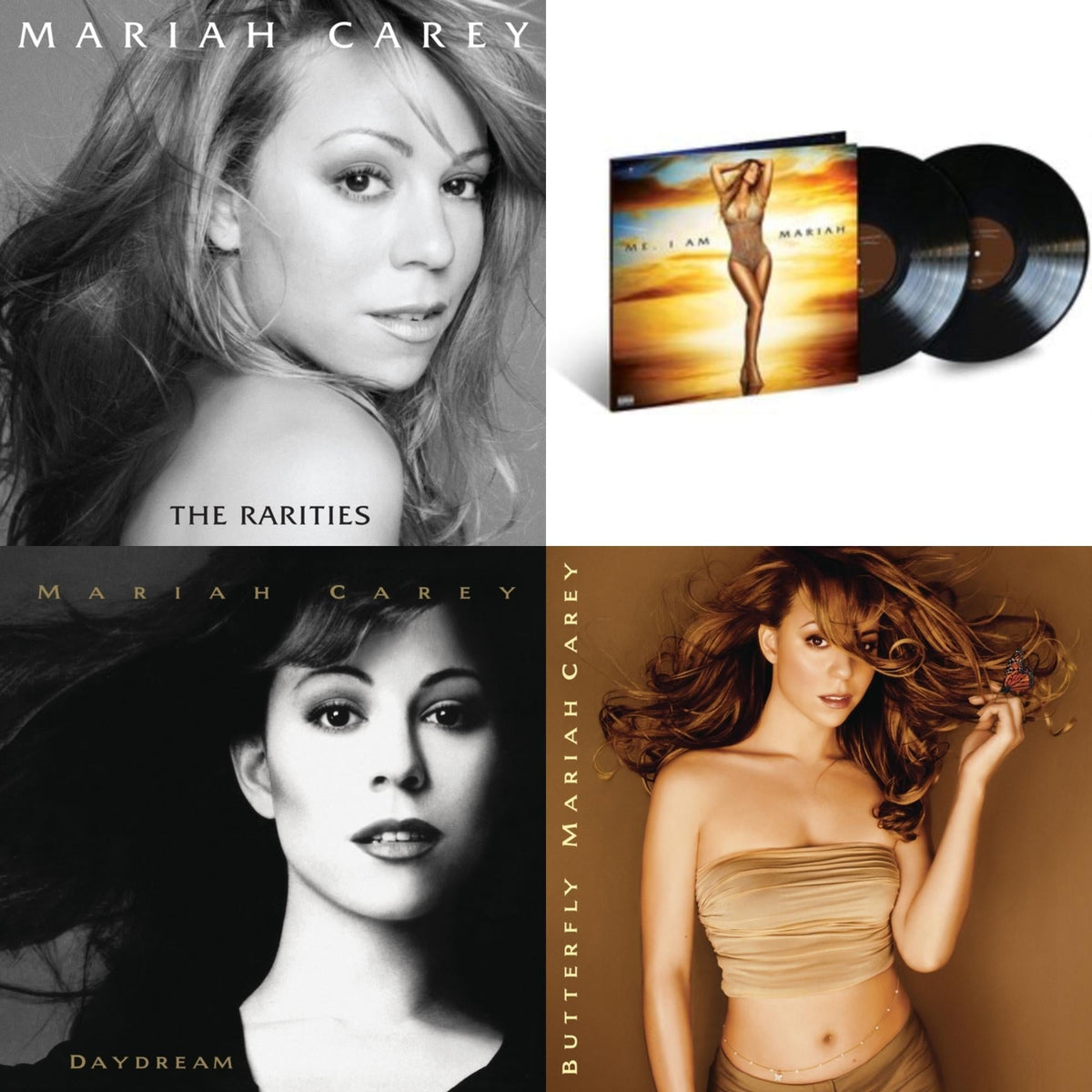 Daydream & Butterfly & Rarities (4LP) & Me. I Am Mariah...The Elusive Chanteuse (2LP)