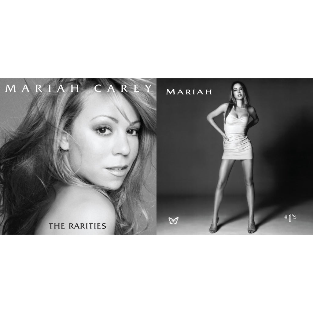 Mariah Carey - Rarities (4LP) & #1’S (2LP/Metallic Silver & Black Swirl Vinyl)
