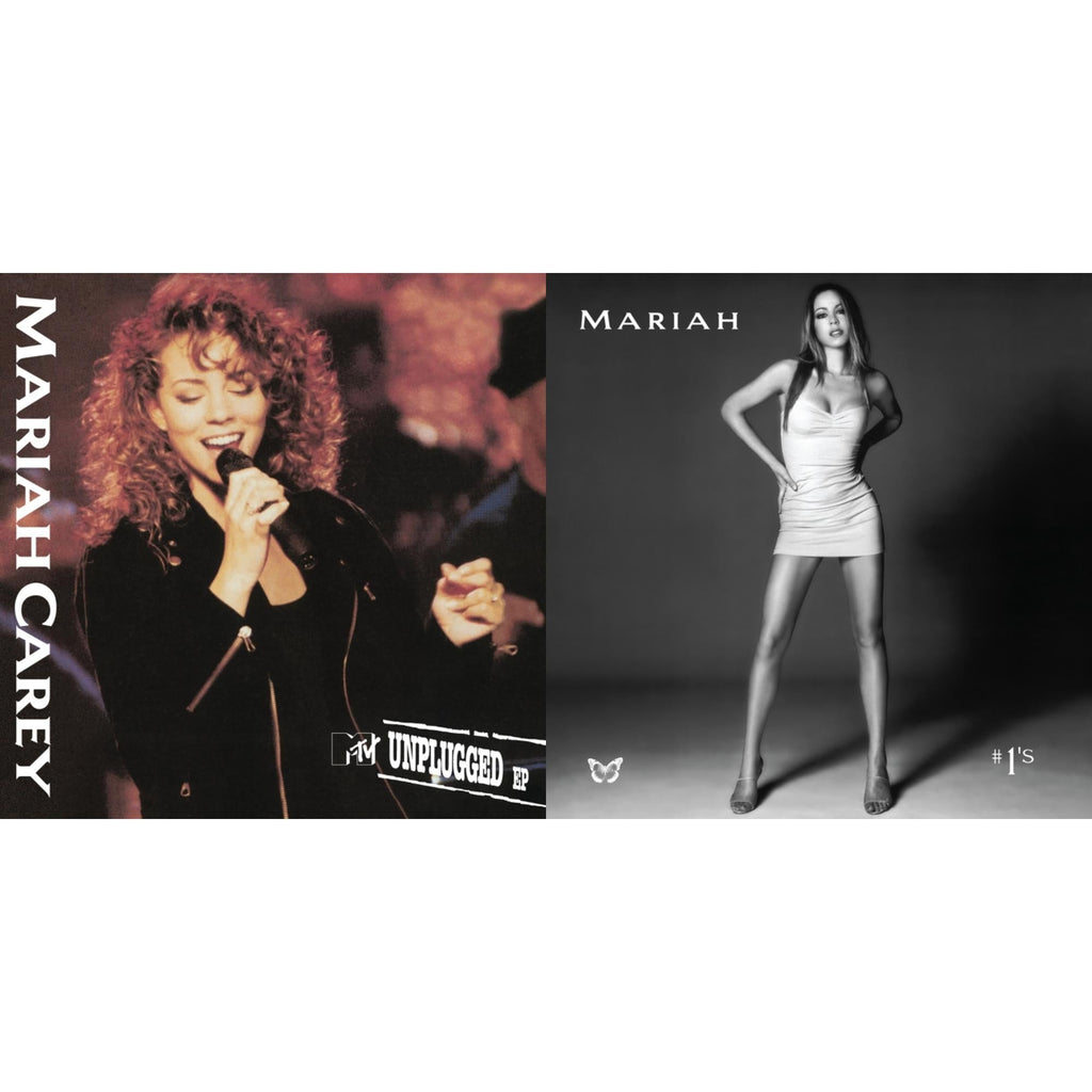 Mariah Carey - Mtv Unplugged & #1’S (2LP/Metallic Silver & Black Swirl Vinyl)
