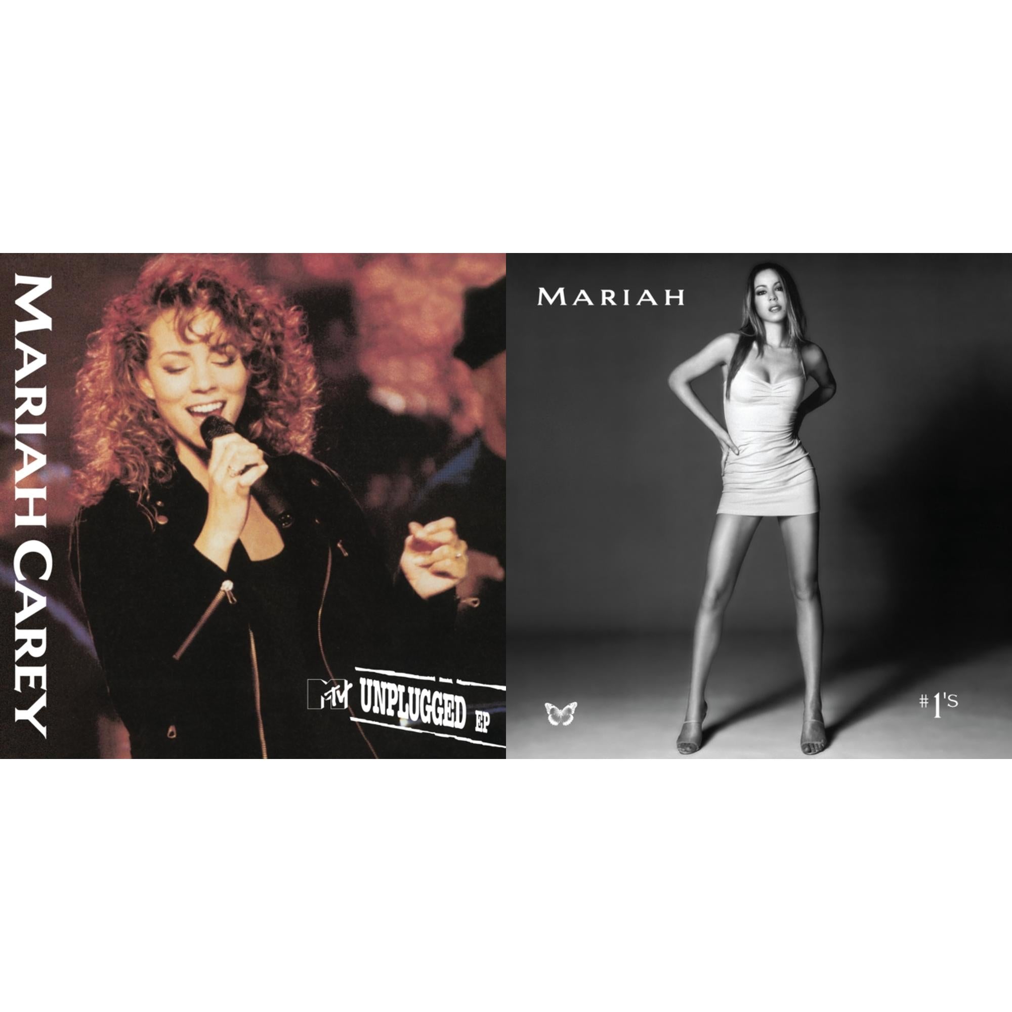 Mariah Carey - Mtv Unplugged & #1’S (2LP/Metallic Silver & Black Swirl Vinyl)