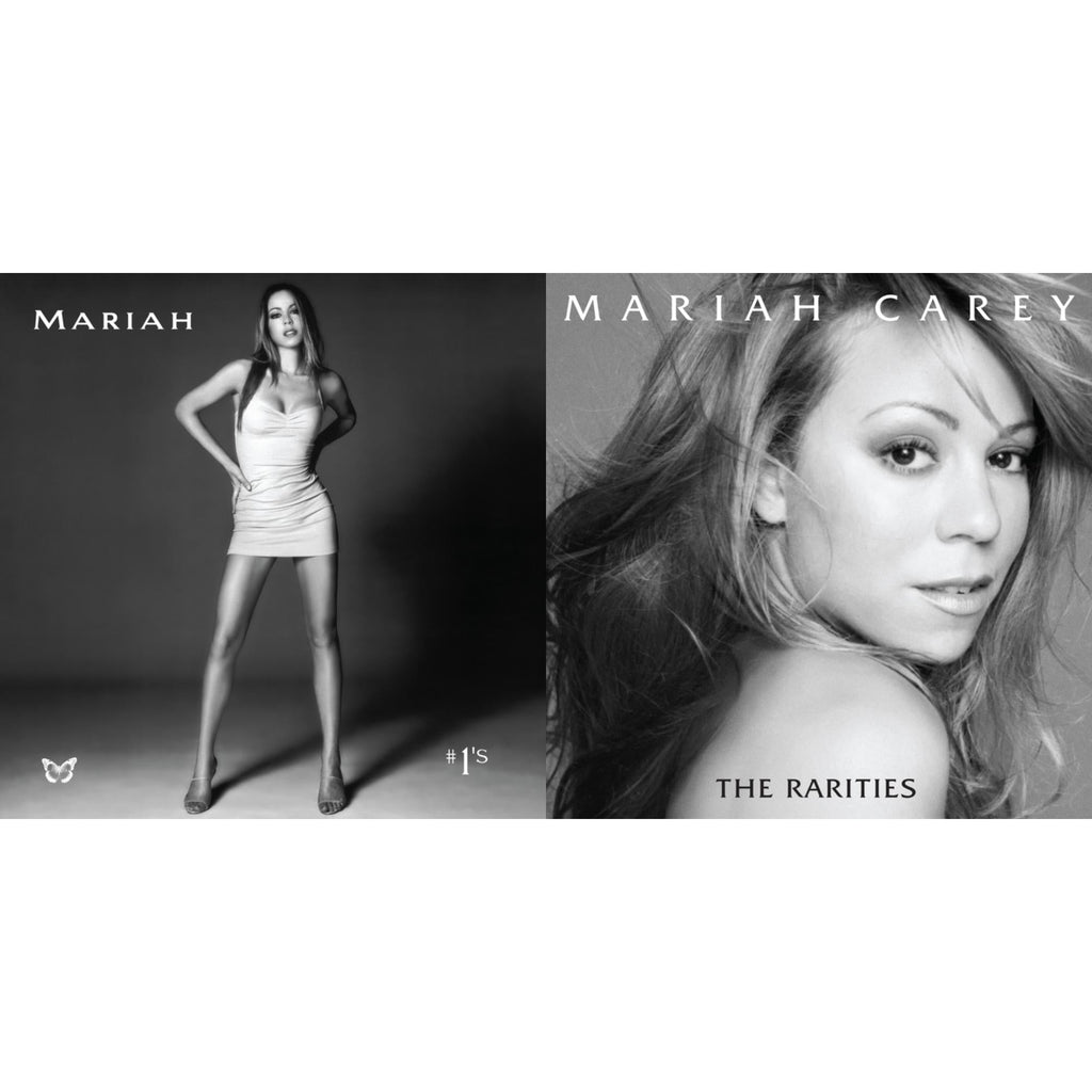 Mariah Carey - Rarities (4LP) & #1’S (2LP/Metallic Silver & Black Swirl Vinyl)
