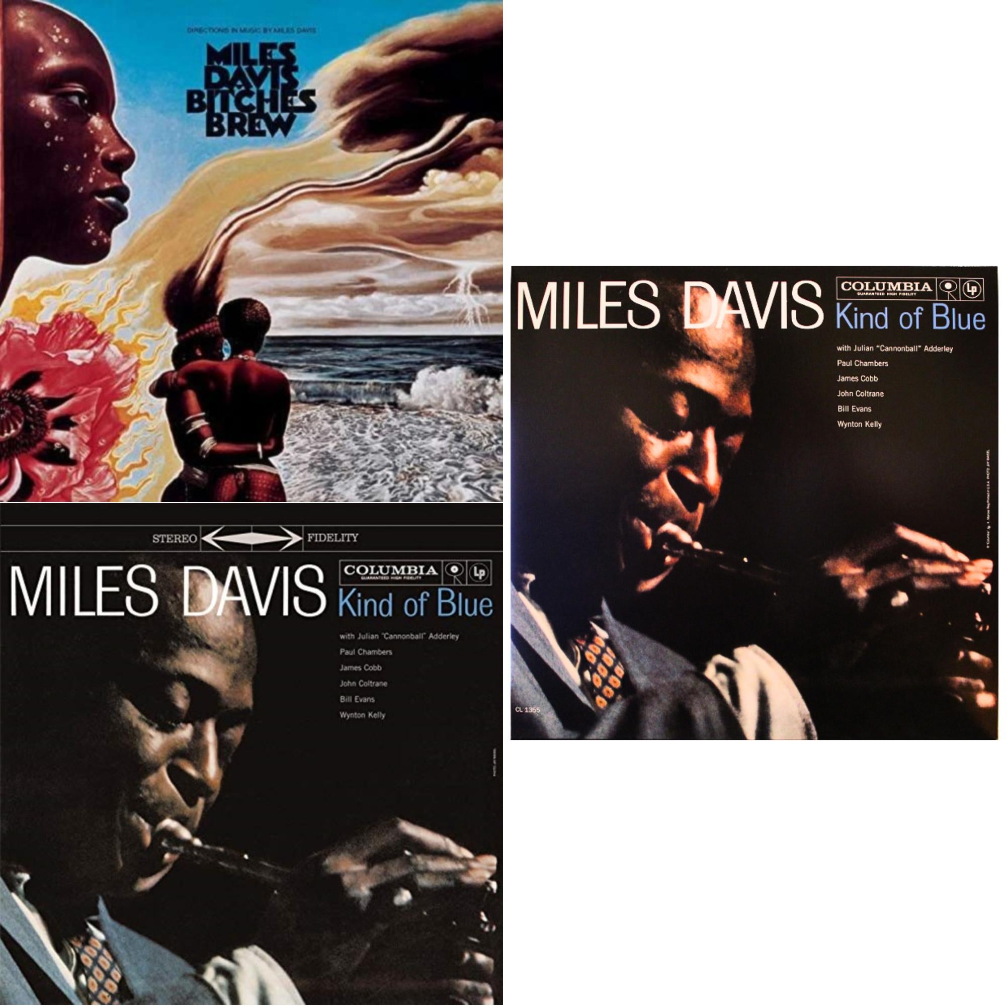 Kind Of Blue (180G) & Bitches Brew & Kind Of Blue (Mono)