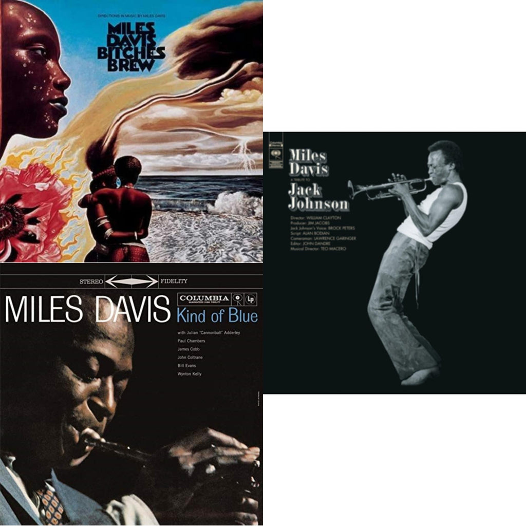 Tribute To Jack Johnson (140G/Dl Insert) & Kind Of Blue (180G) & Bitches Brew