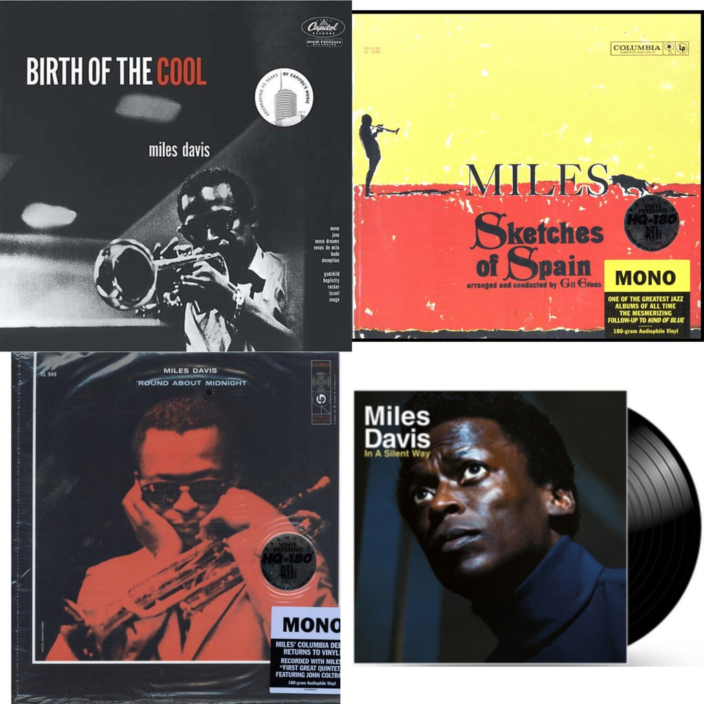 Birth Of The Cool & Sketches Of Spain (Mono) & Round About Midnight (180G/Mono) & In A Silent Way