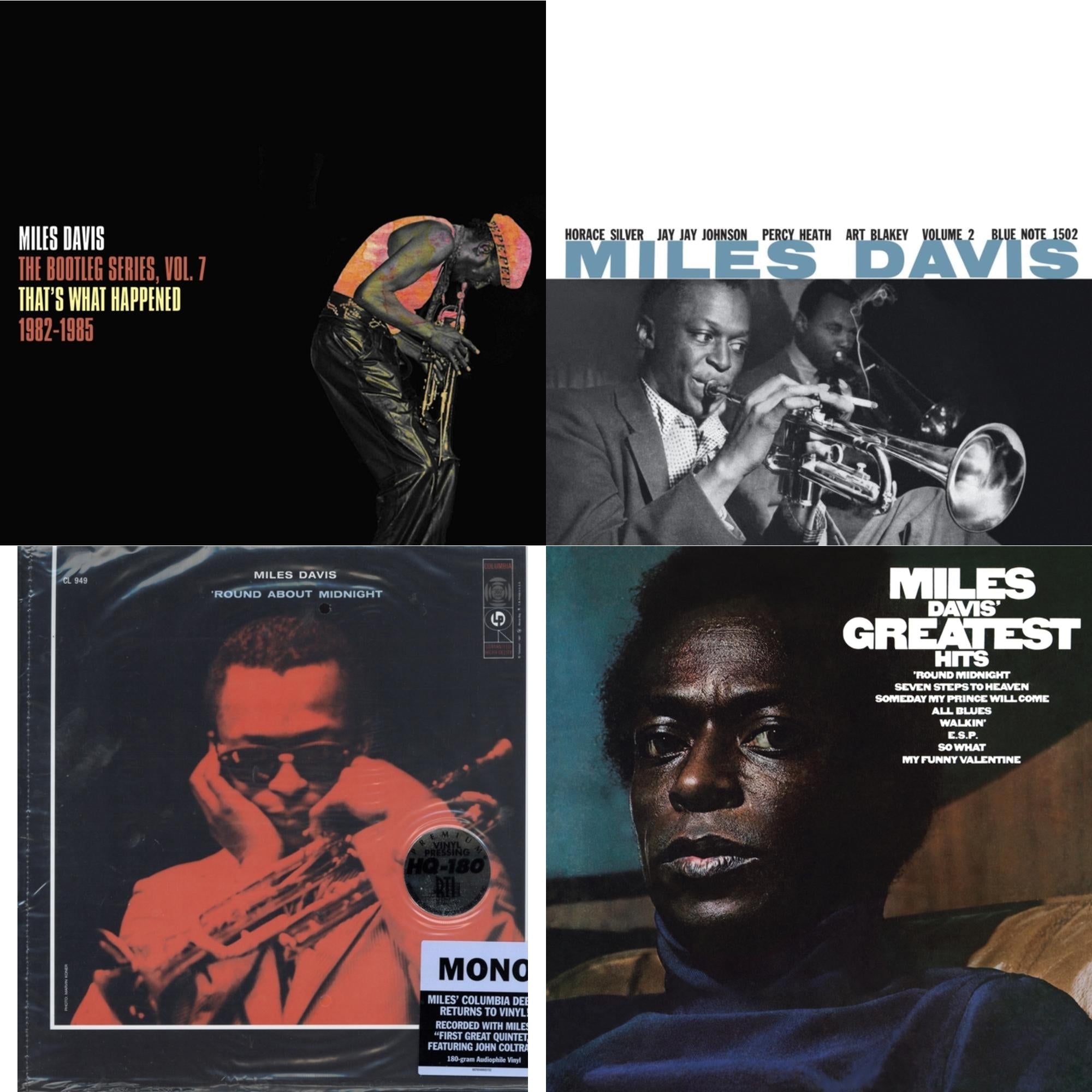 Bootleg Series Vol. 7: That’S What Happened 1982-1985 (2LP/White Vinyl) & Volume 2 (Blue Note Classic LP Vinyl Series) & Round About Midnight (180G/Mono) & Greatest Hits (1969) (150G/Dl Code)