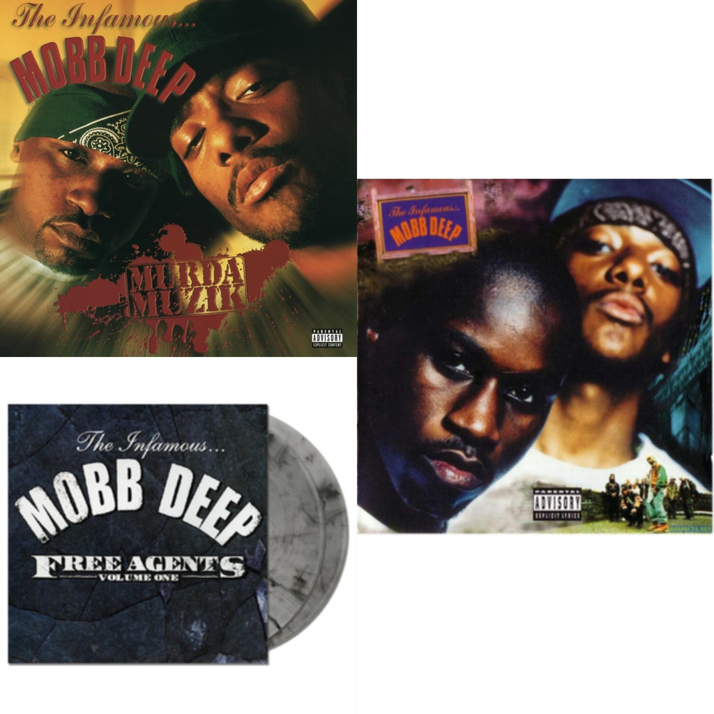 Murda Muzik (2 LP/140G Vinyl/Dl Code) & Free Agents (Smokey Clear LP Vinyl) & Infamous (180G/2LP)