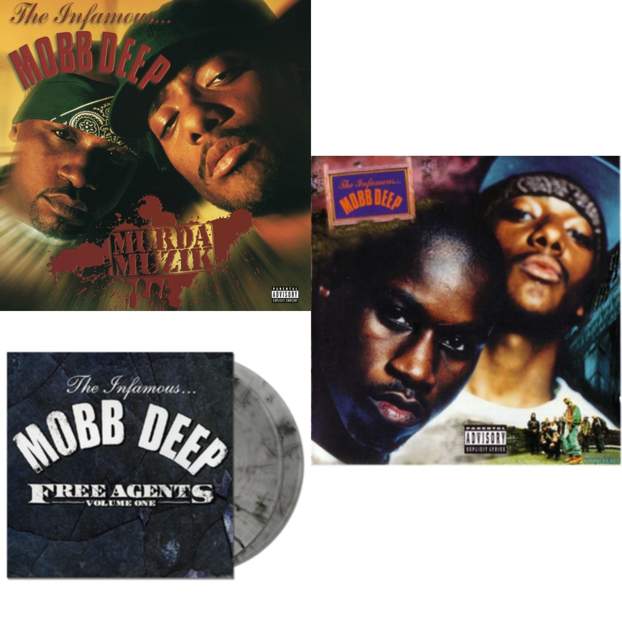 Murda Muzik (2 LP/140G Vinyl/Dl Code) & Free Agents (Smokey Clear LP Vinyl) & Infamous (180G/2LP)