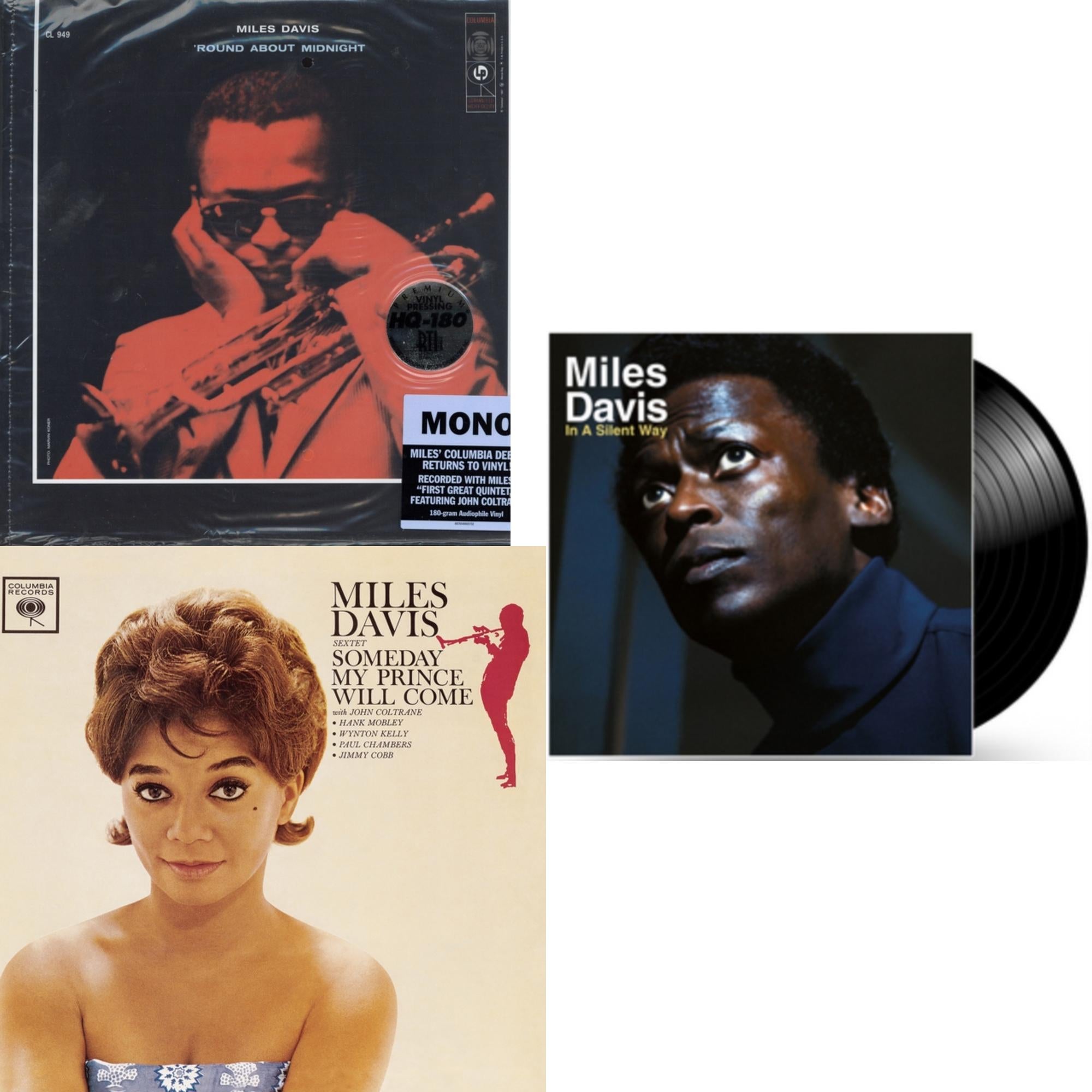 Round About Midnight (180G/Mono) & Someday My Prince Will Come (180G) & In A Silent Way
