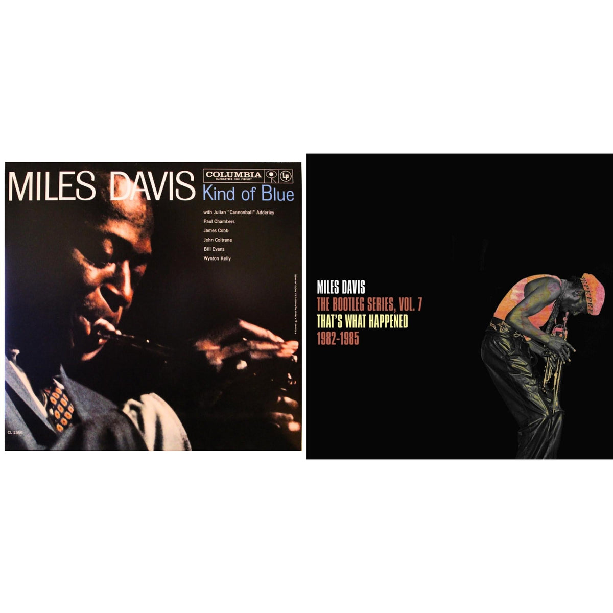 Miles Davis - Bootleg Series Vol. 7: That’S What Happened 1982-1985 (2LP/White Vinyl) & Kind Of Blue (Mono)