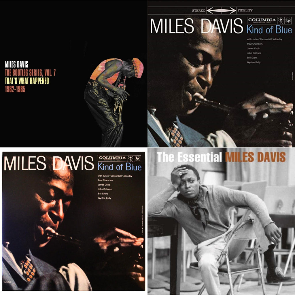 Bootleg Series Vol. 7: That’S What Happened 1982-1985 (2LP/White Vinyl) & Kind Of Blue (180G) & Kind Of Blue (Mono) & Essential Miles Davis (2LP)