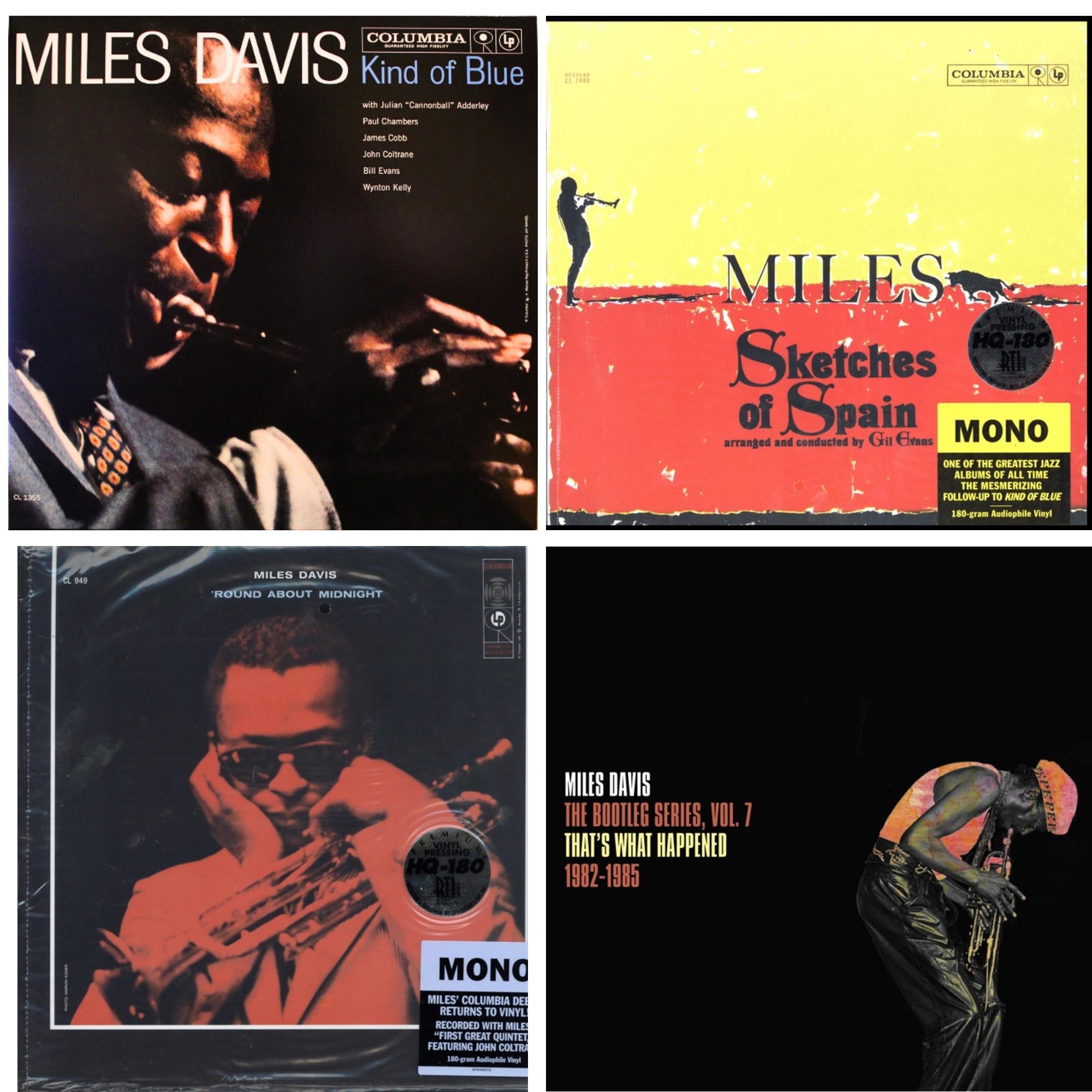 Bootleg Series Vol. 7: That’S What Happened 1982-1985 (2LP/White Vinyl) & Sketches Of Spain (Mono) & Round About Midnight (180G/Mono) & Kind Of Blue (Mono)