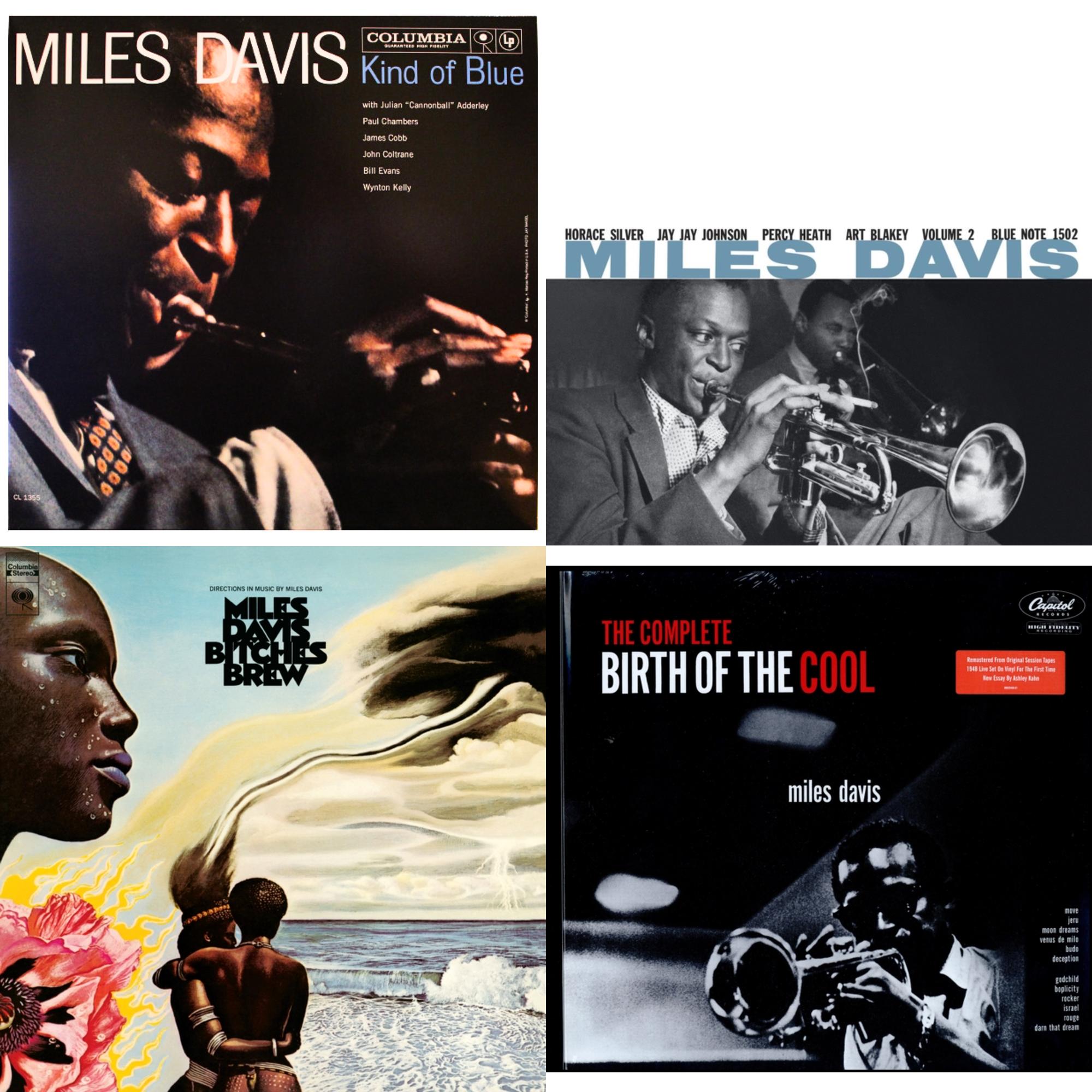 Bitches Brew (2LP/140G) & Volume 2 (Blue Note Classic LP Vinyl Series) & Complete Birth Of The Cool (2LP) & Kind Of Blue (Mono)