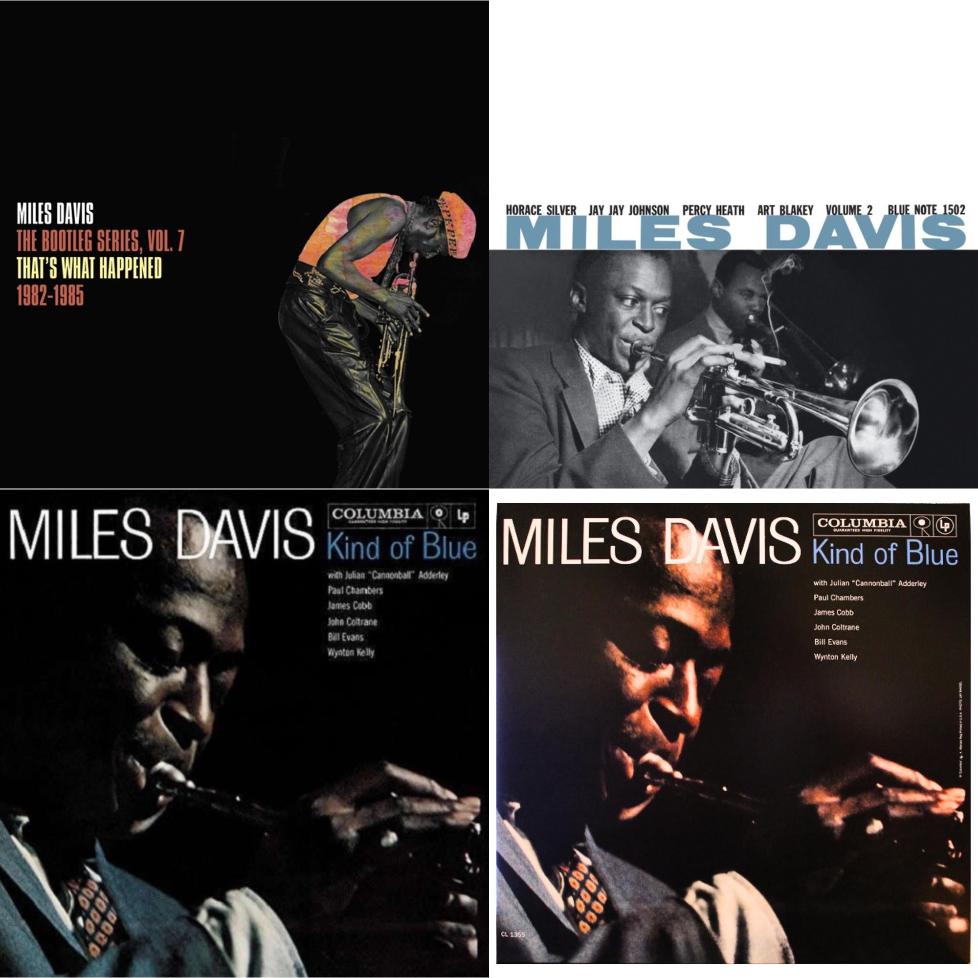 Bootleg Series Vol. 7: That’S What Happened 1982-1985 (2LP/White Vinyl) & Volume 2 (Blue Note Classic LP Vinyl Series) & Kind Of Blue & Kind Of Blue (Mono)