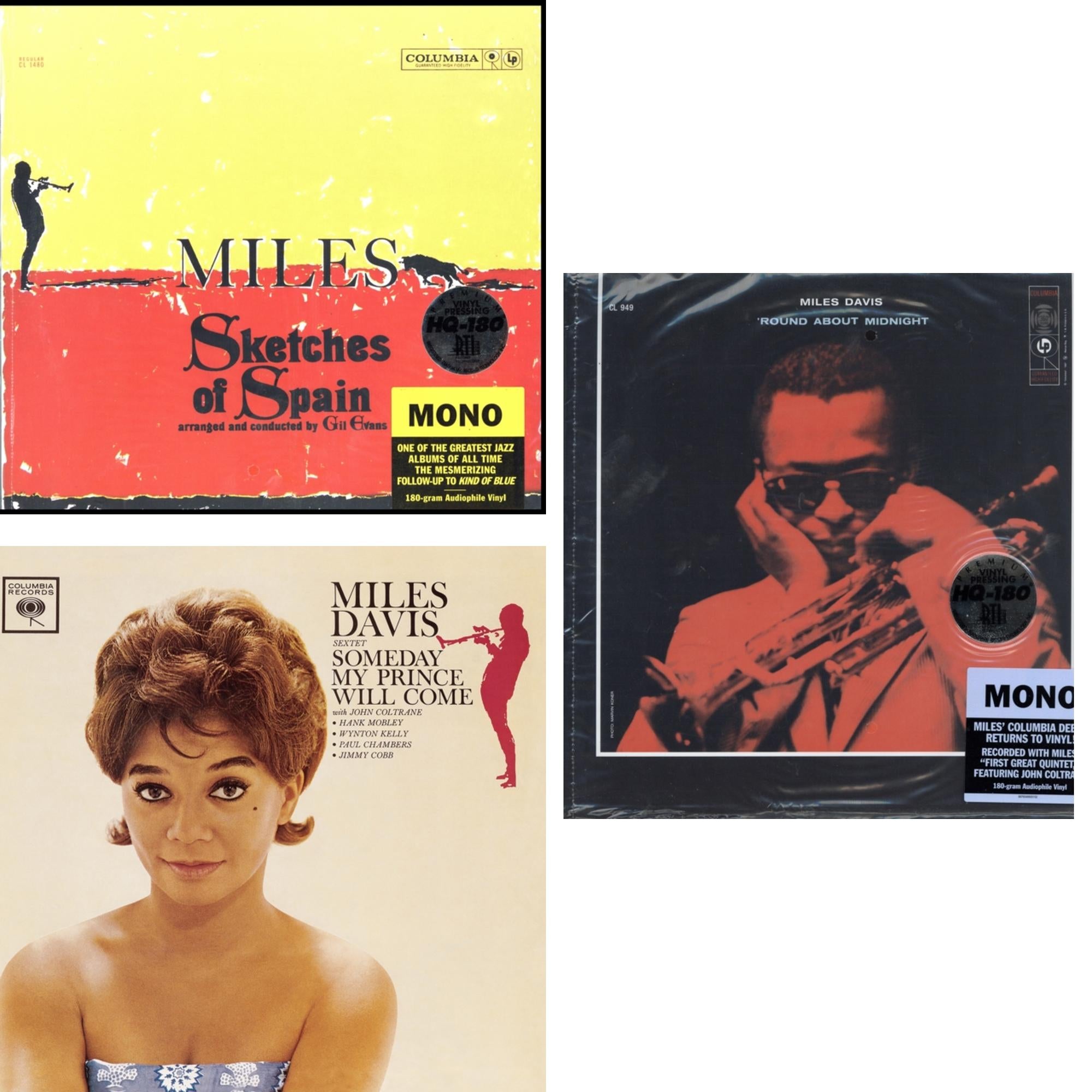 Sketches Of Spain (Mono) & Round About Midnight (180G/Mono) & Someday My Prince Will Come (180G)