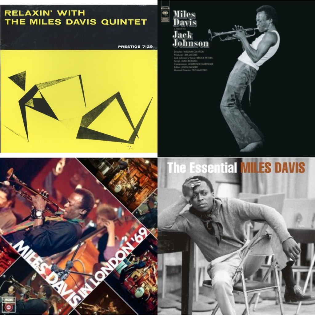 Relaxin With The Miles Davis Quintet & Tribute To Jack Johnson (140G/Dl Insert) & Live At Ronnie Scott's 1969 & Essential Miles Davis (2LP)
