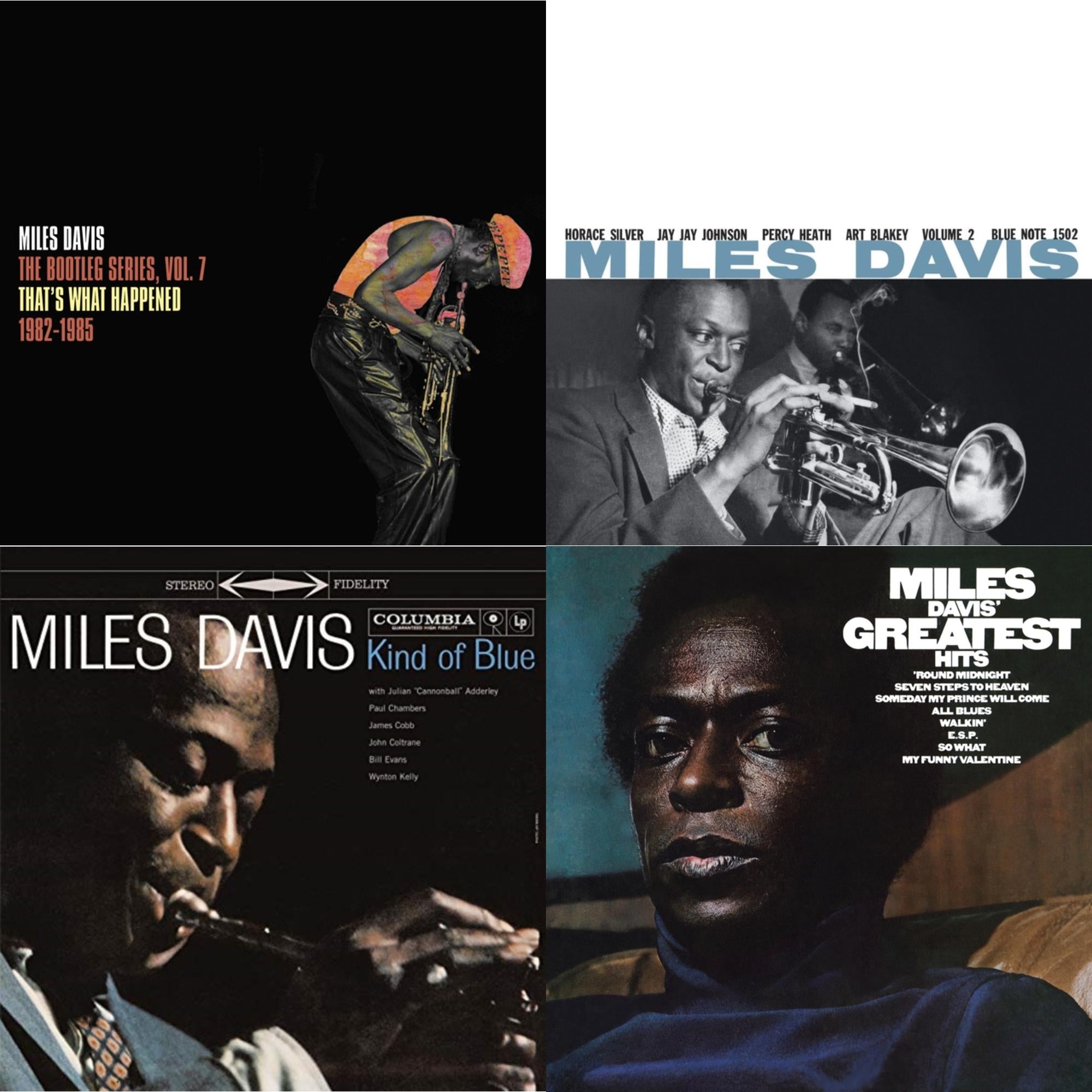 Bootleg Series Vol. 7: That’S What Happened 1982-1985 (2LP/White Vinyl) & Volume 2 (Blue Note Classic LP Vinyl Series) & Kind Of Blue (180G) & Greatest Hits (1969) (150G/Dl Code)