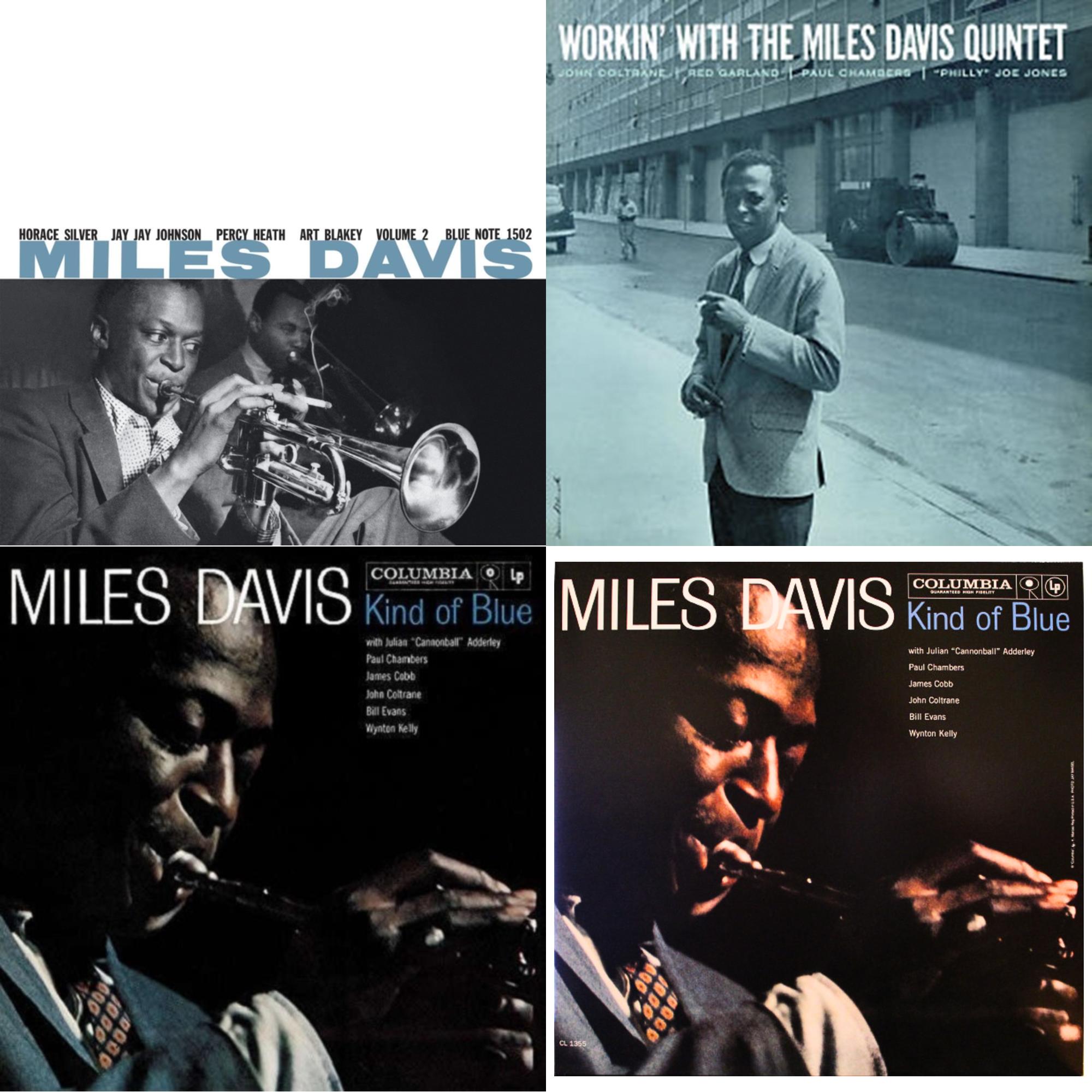 Volume 2 (Blue Note Classic LP Vinyl Series) & Workin With The Miles Davis Quintet & Kind Of Blue & Kind Of Blue (Mono)