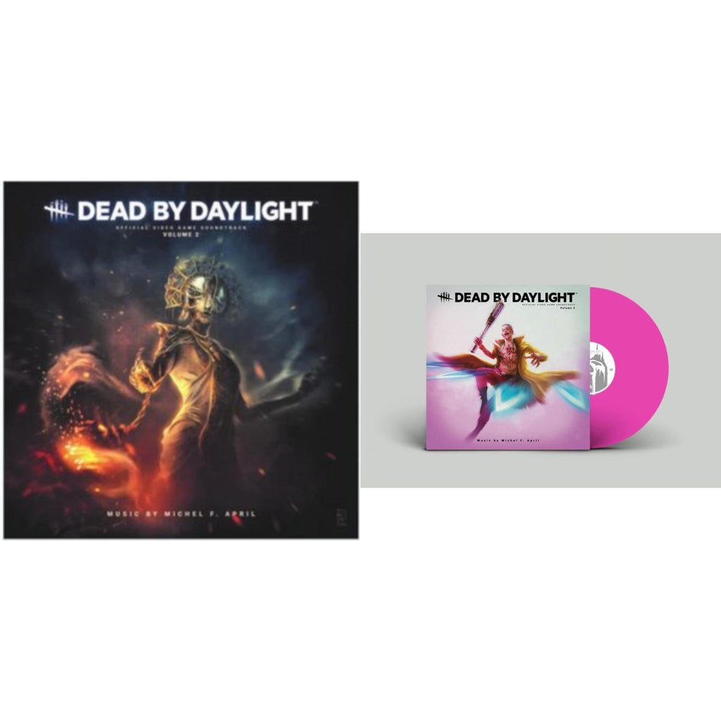 Dead By Daylight: Volume 3 (Ams Exclusive) (Pink LP Vinyl/Exclusive Cover) & Dead By Daylight: Volume 2 Ost (Ams Exclusive) (Clear LP Vinyl W/ Black Splatter LP Vinyl) (I)