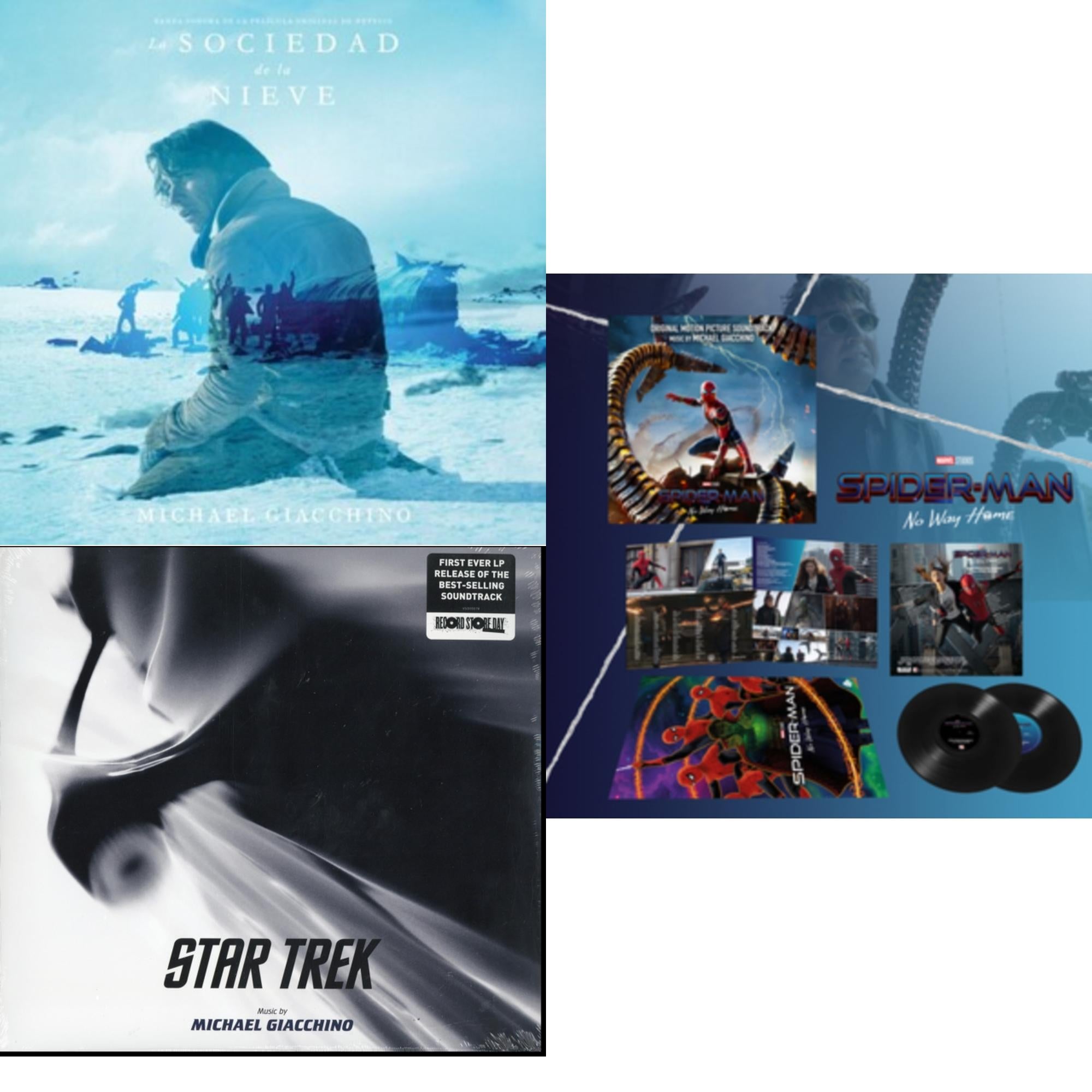 Spider-Man: No Way Home Ost (2LP) & Society Of The Snow (2LP) & Star Trek Ost
