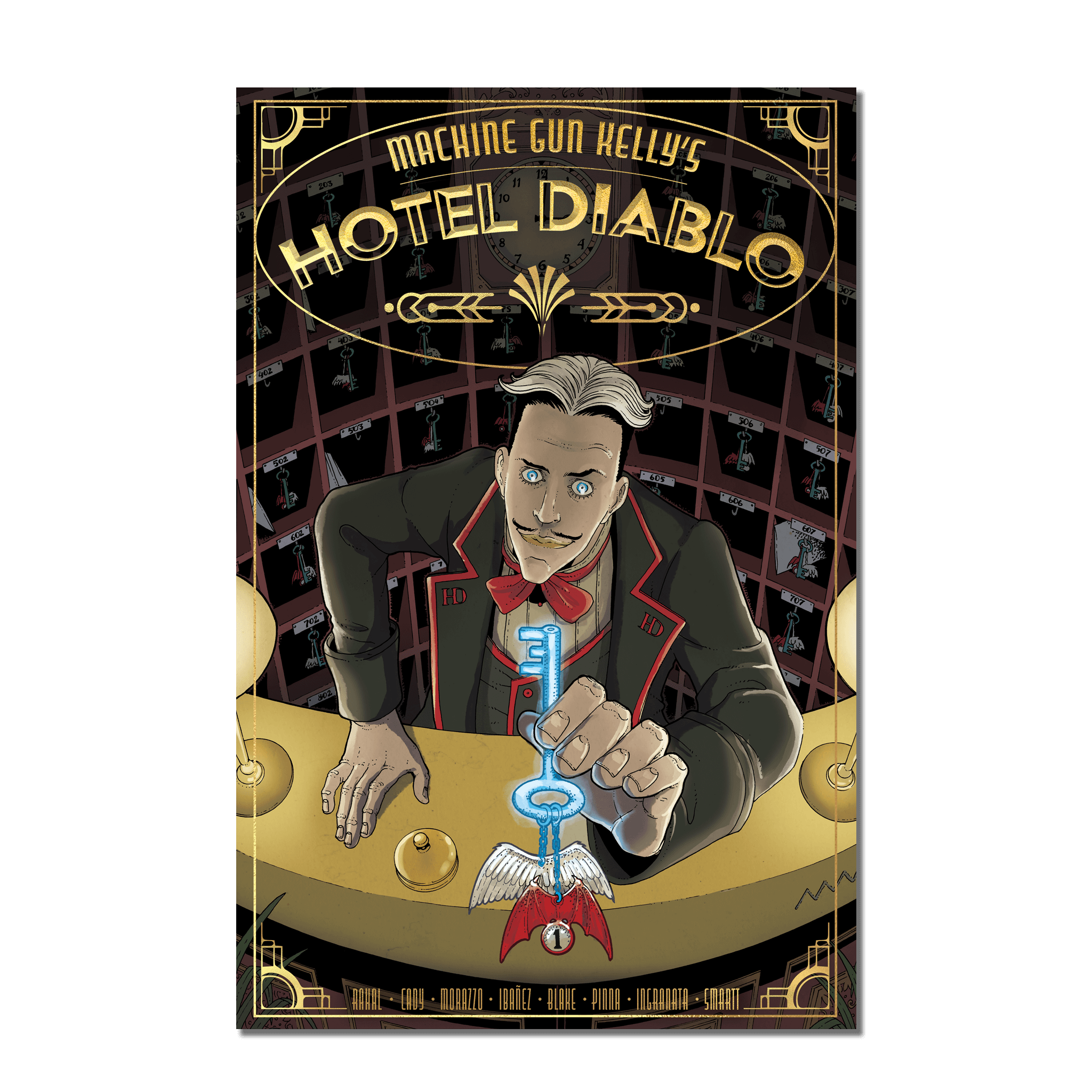 Machine Gun Kelly's Hotel Diablo Graphic Novel - Hardcover Book