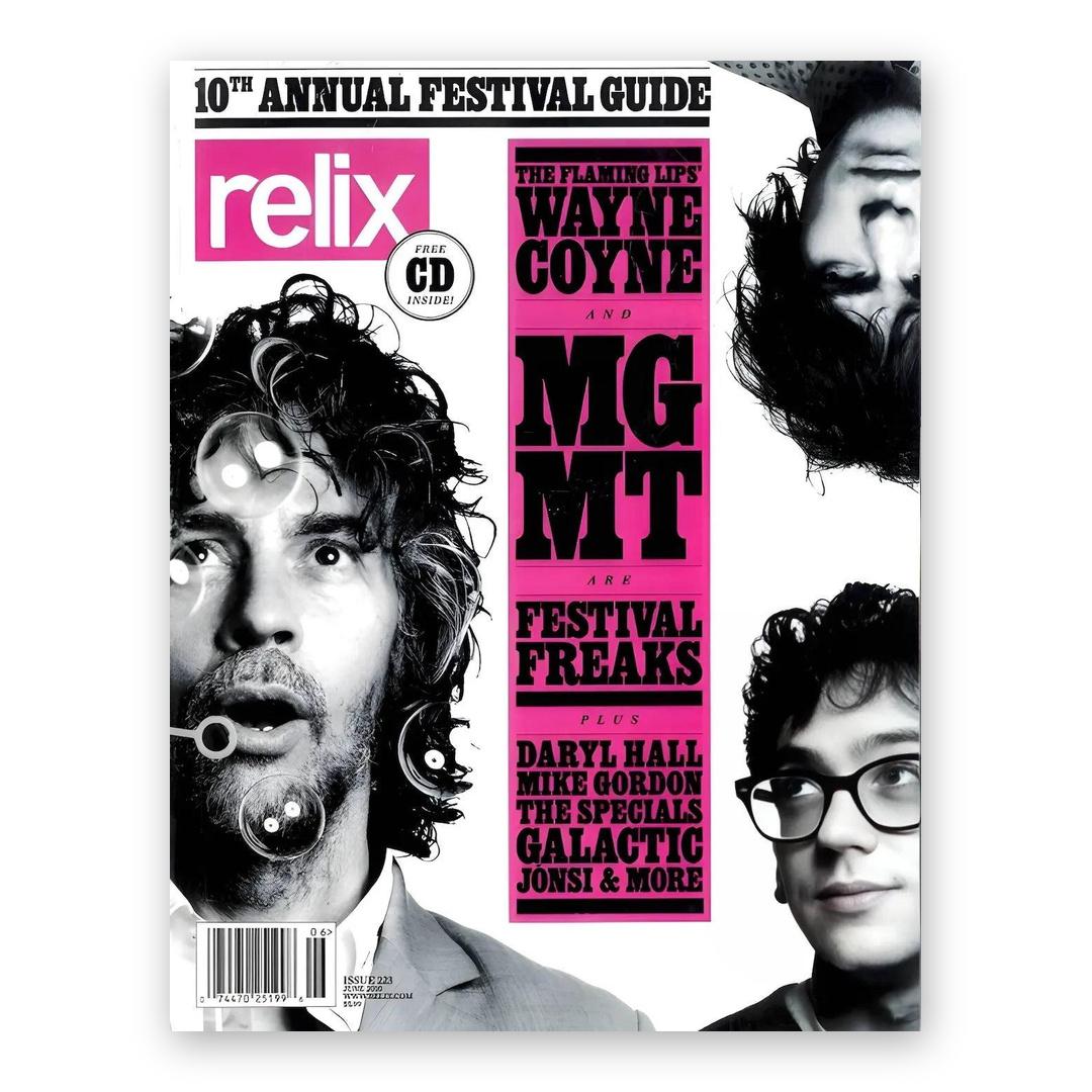 MGMT - June 2010 Relix Issue Magazine