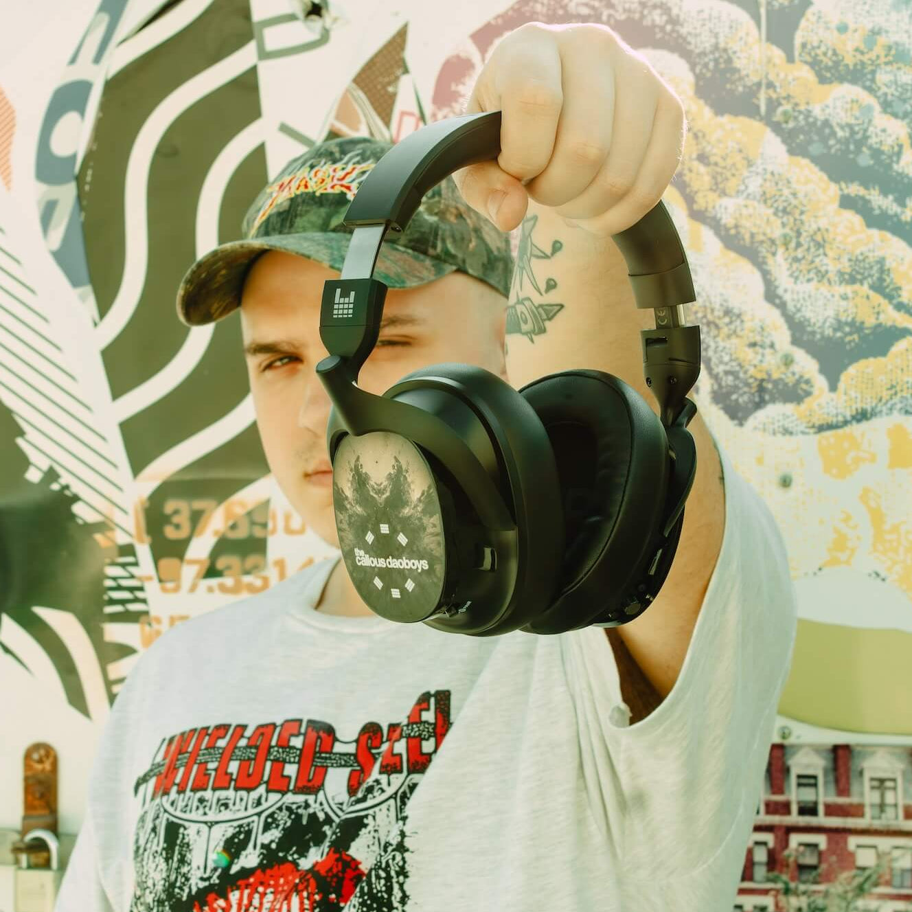 The Callous Daoboys Limited Edition Heavys Headphone Shells & Headphone Bundle