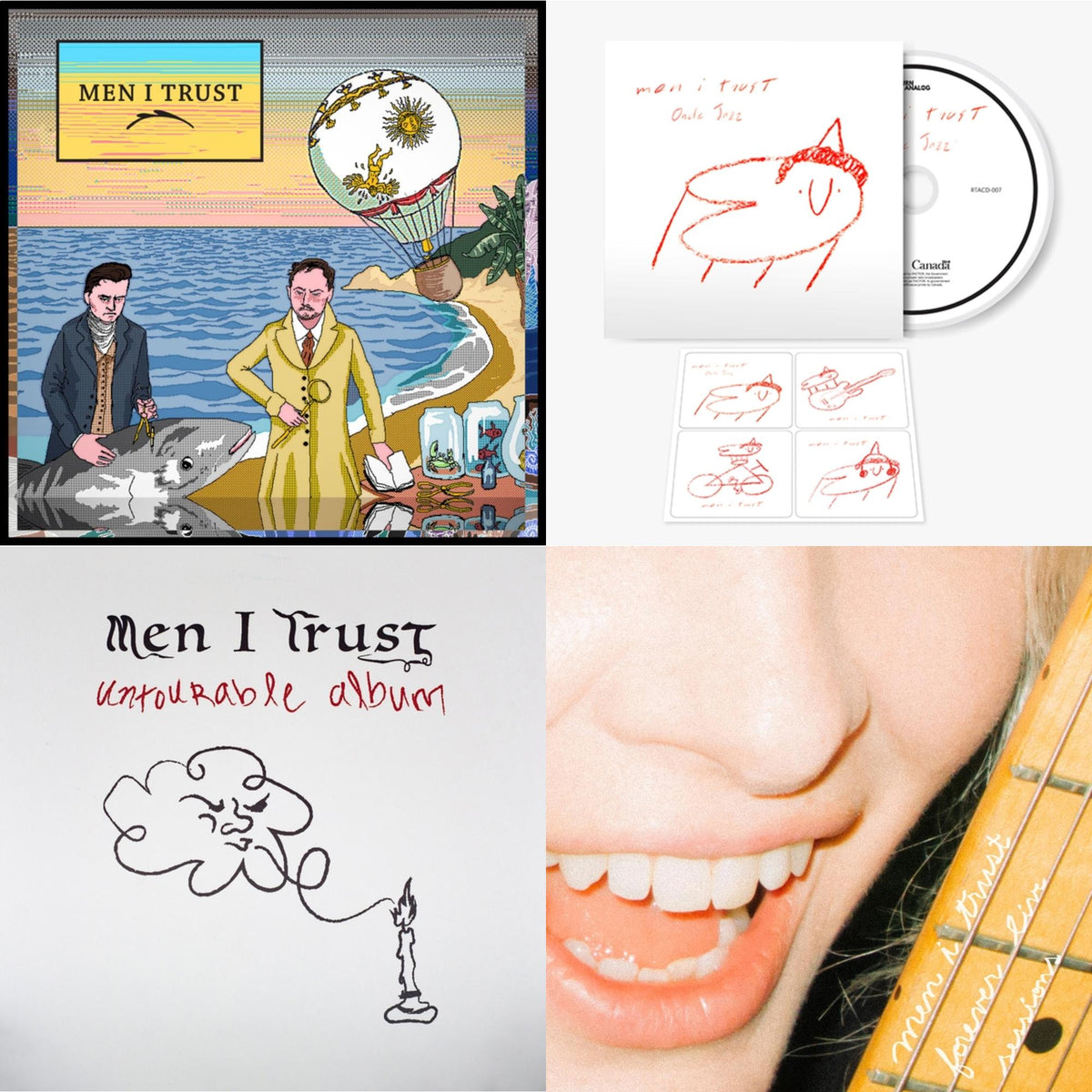 Oncle Jazz & Men I Trust & Forever Live Sessions & Japan Untourable Album