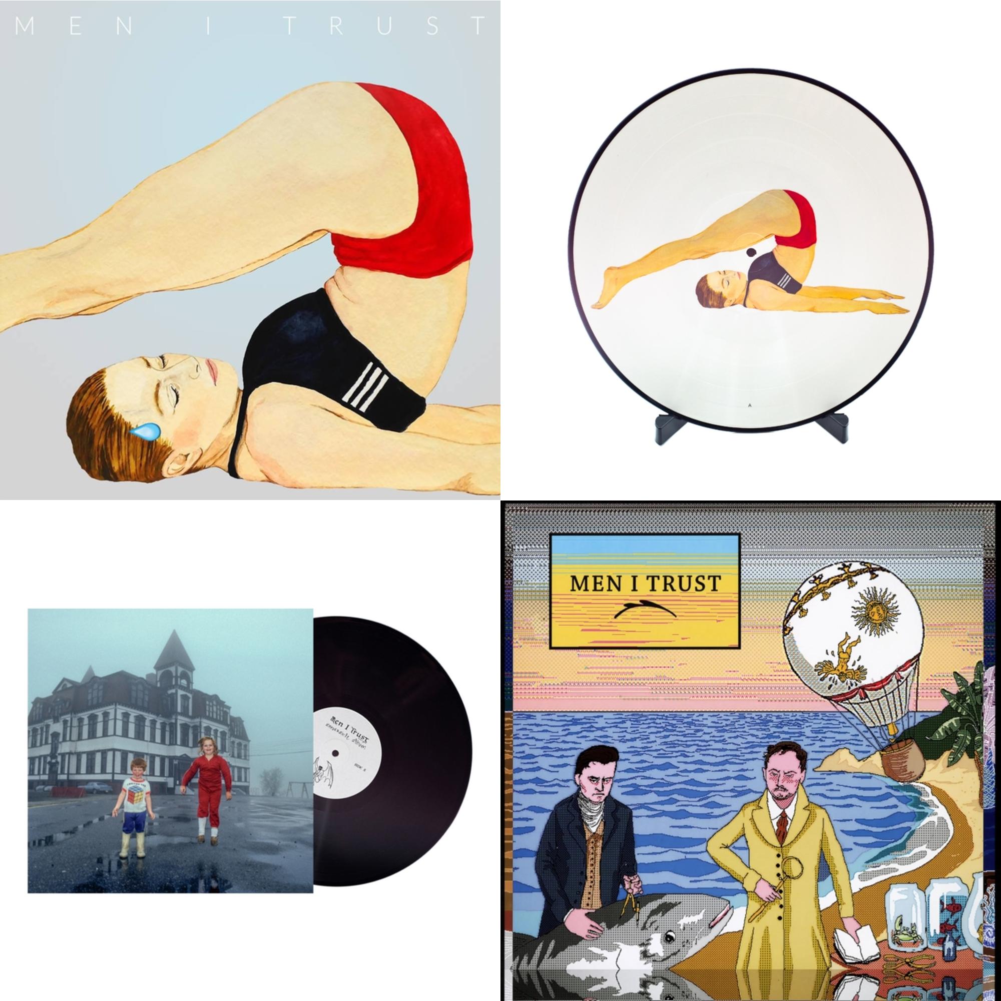 Men I Trust - Headroom & Men I Trust (Picture Disc) & Untourable Album & Men I Trust - LP Vinyl Bundle
