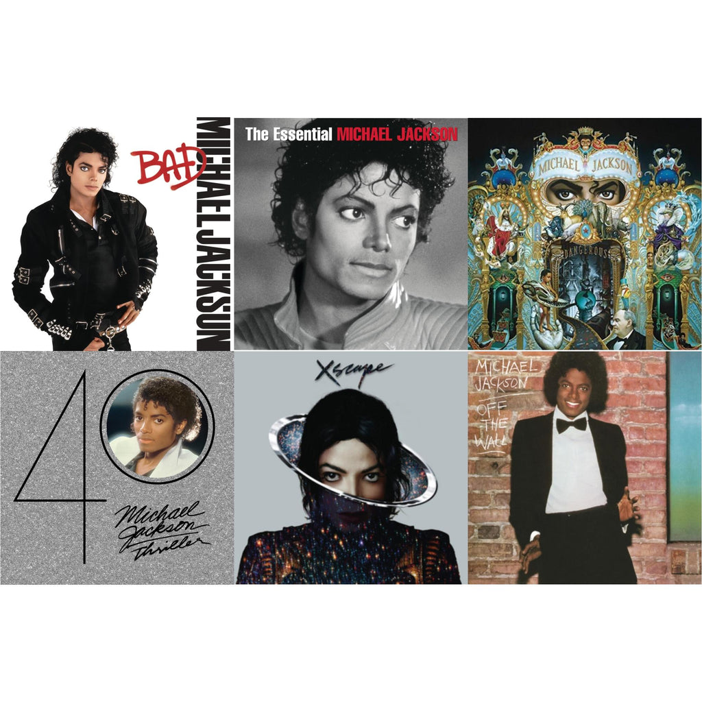 Michael Jackson - Bad & Essential Michael Jackson & Dangerous & Thriller (40Th Anniversary/2CD) & Xscape & Off The Wall