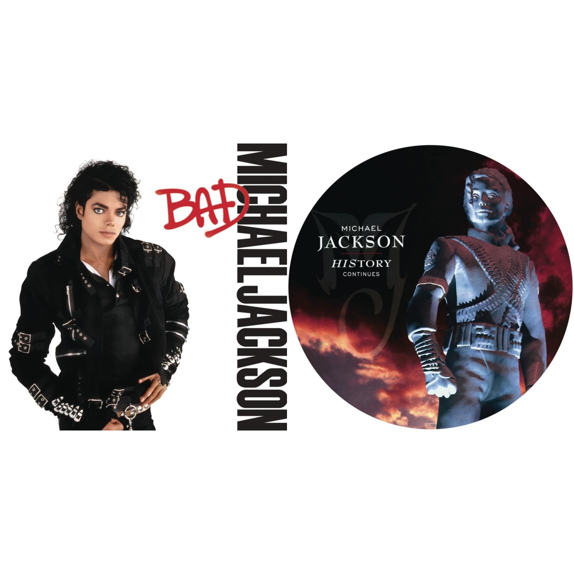 History: Continues (2LP/Picture Disc) & Bad (140G/Gatefold)
