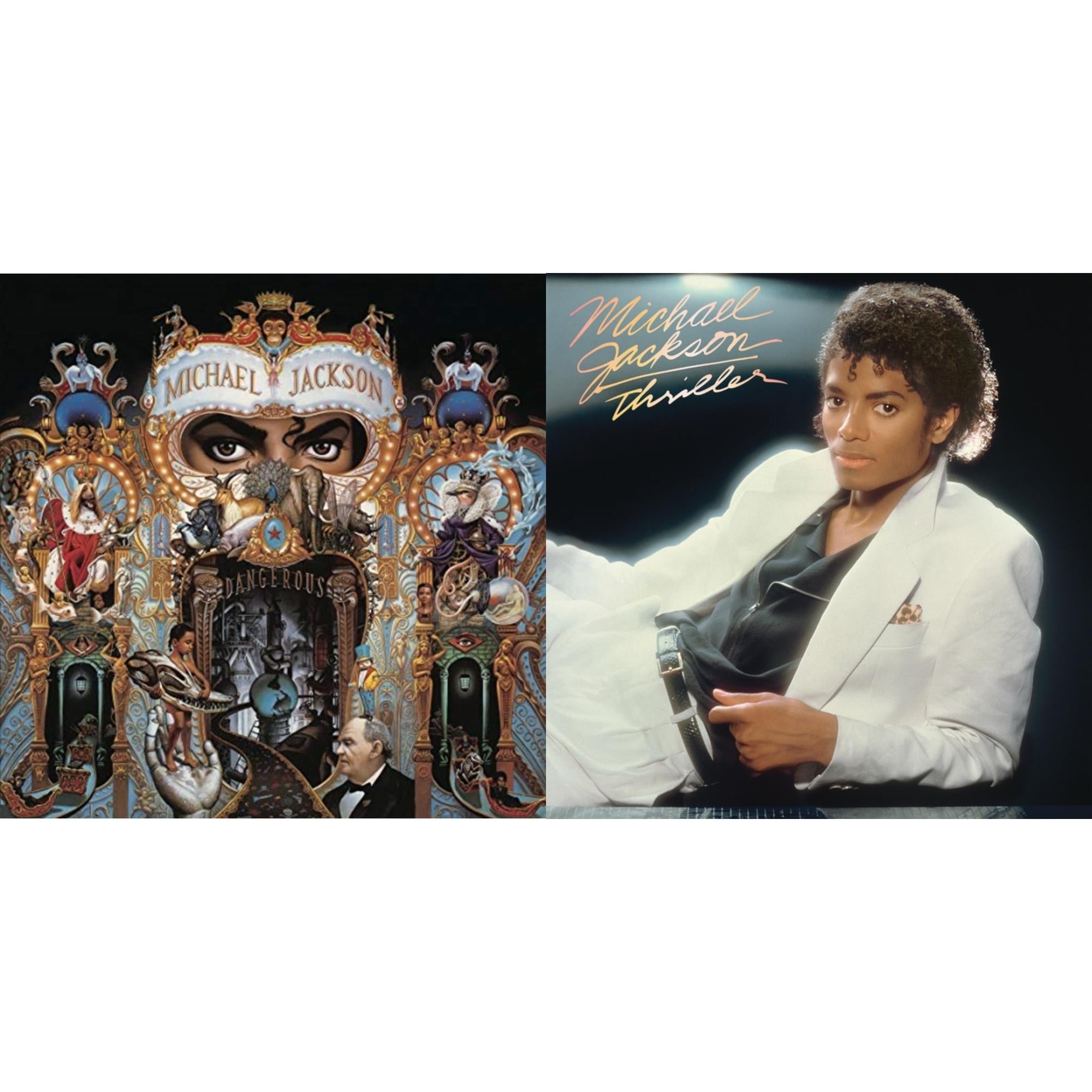 Dangerous (180G/2LP) & Thriller (140G/Gatefold)