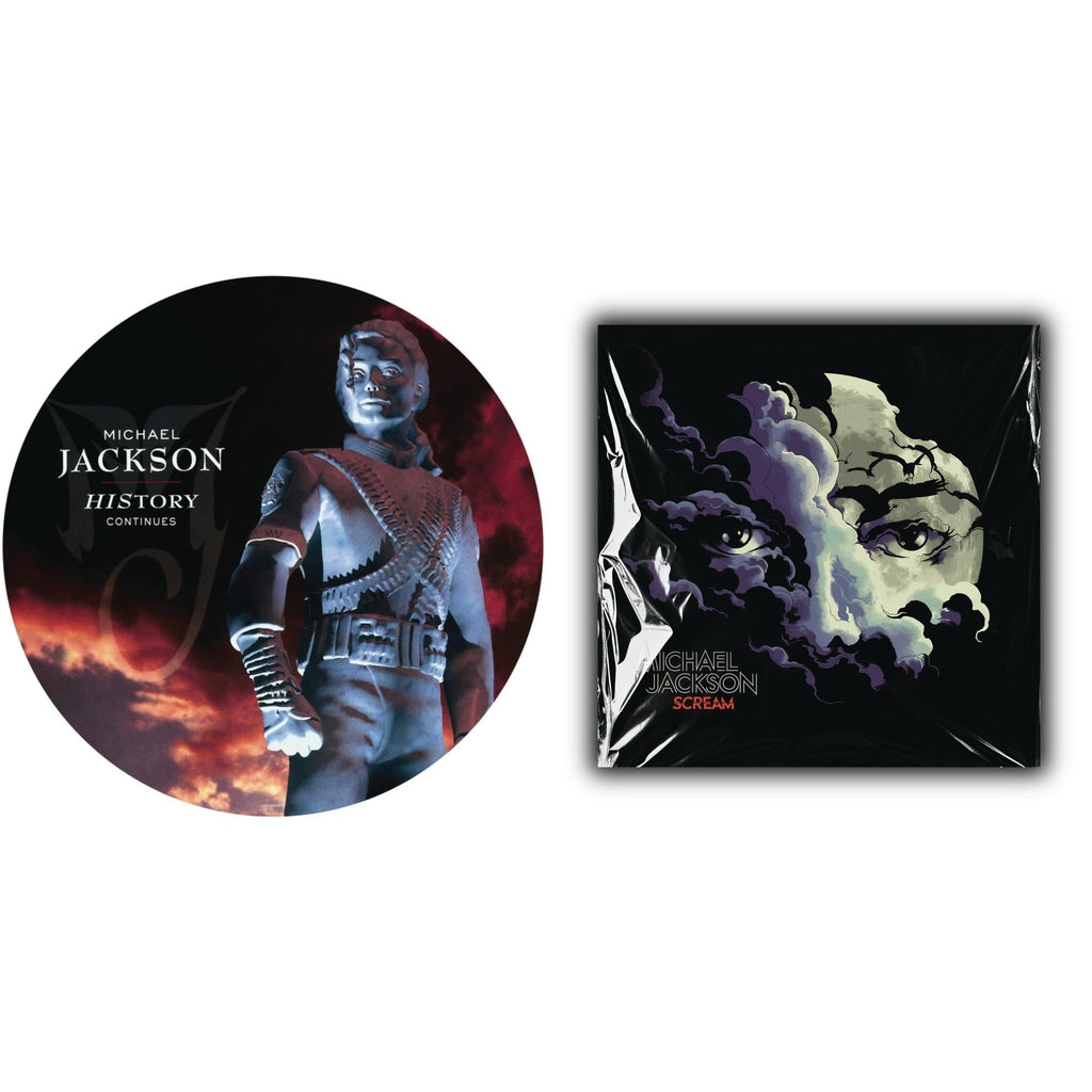 History: Continues (2LP/Picture Disc) & Michael Jackson - Scream (2LP) (New LP Vinyl)