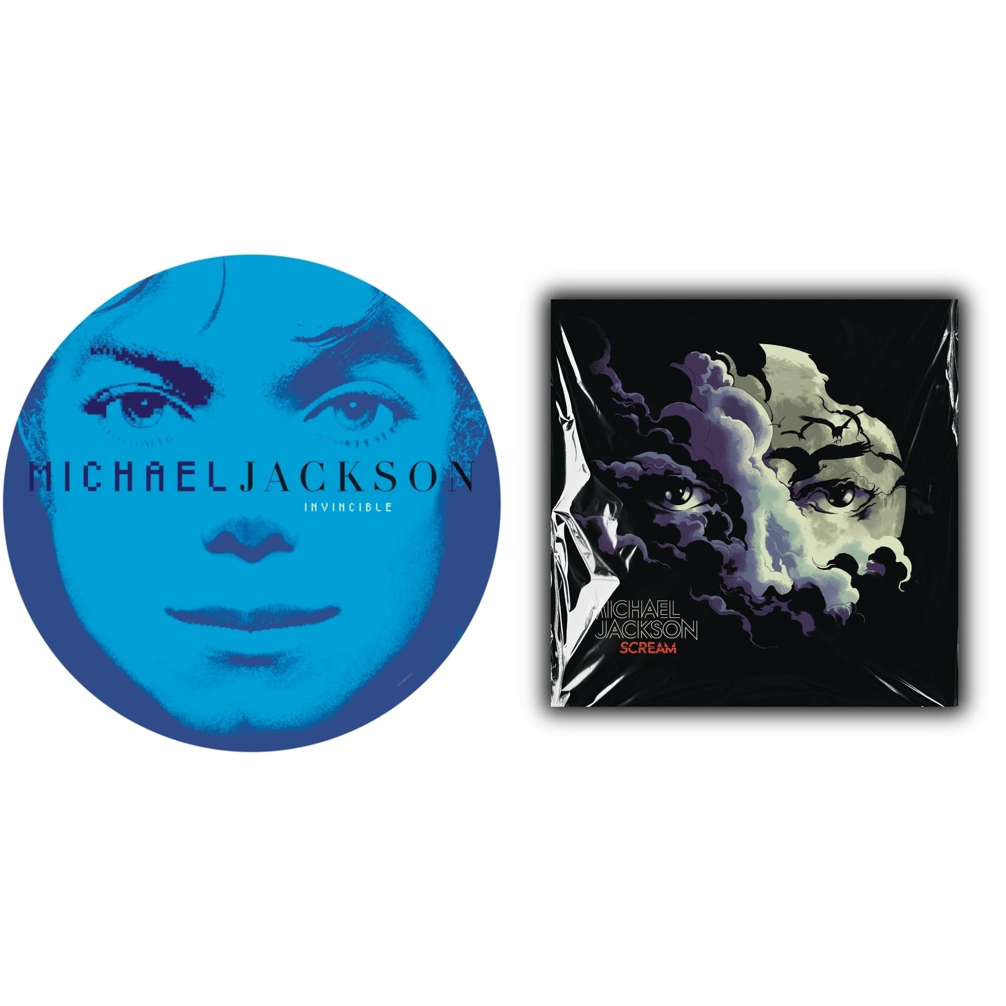 Invincible (2LP/Picture Disc) & Michael Jackson - Scream (2LP) (New LP Vinyl)