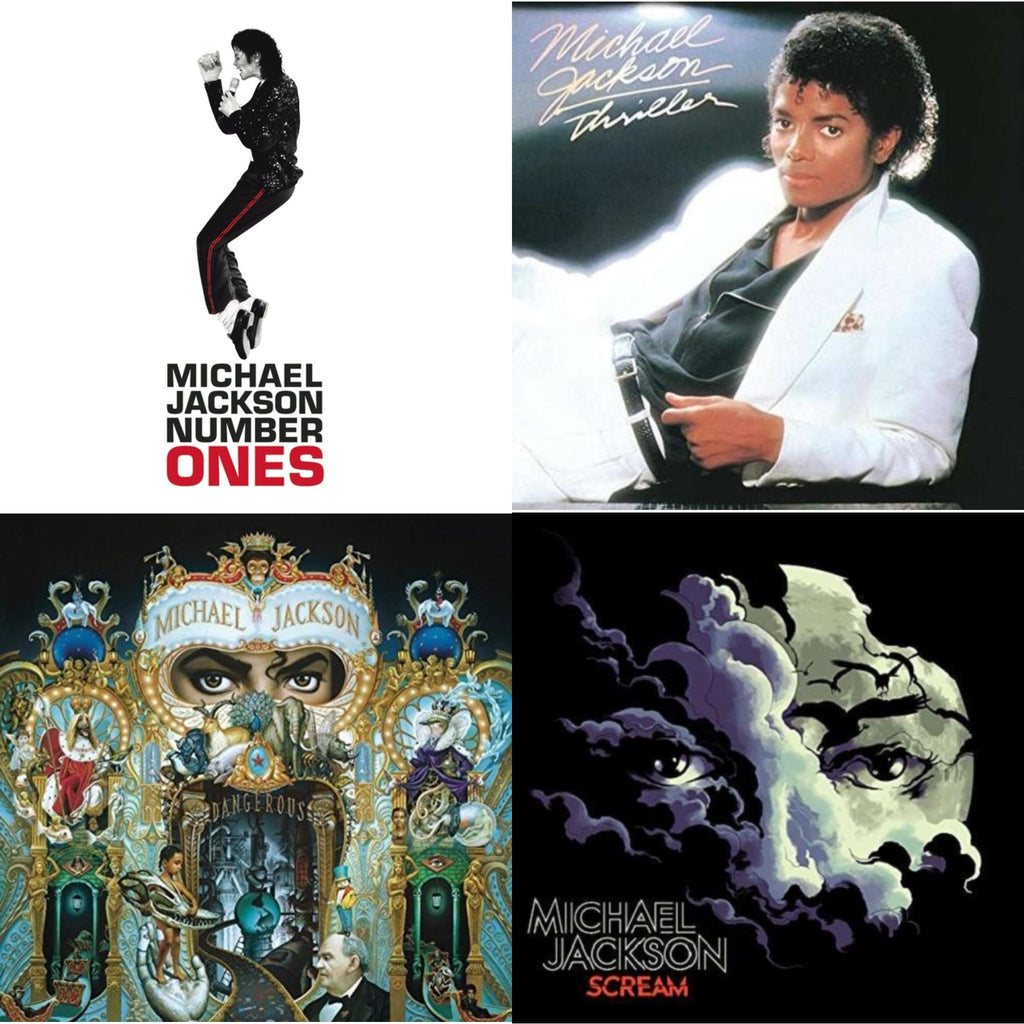 Number Ones & Thriller & Dangerous & Scream