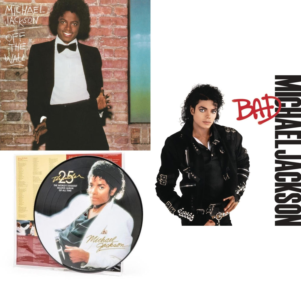 Thriller (Picture Disc) & Bad (140G/Gatefold) & Off The Wall (140G/Gatefold)