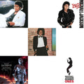 History: Past Present & Future Book 1 & Off The Wall & Bad & Number Ones & Thriller