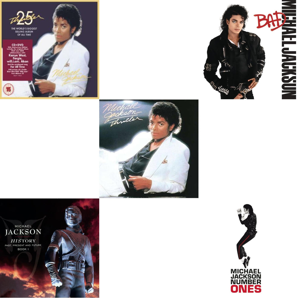 History: Past Present & Future Book 1 & Bad & Number Ones & Thriller (25Th Anniversary Legacy Edition) & Thriller