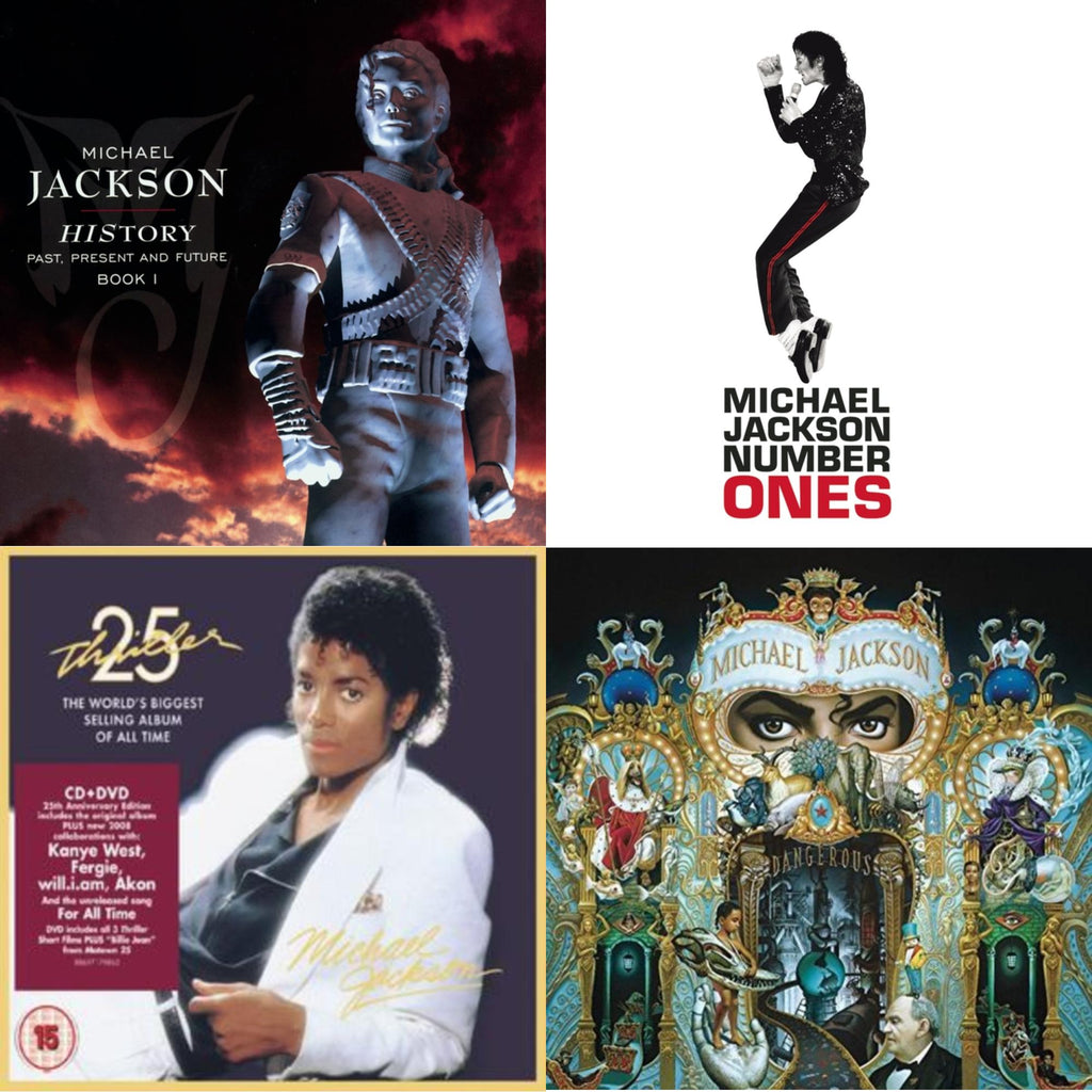 History: Past Present & Future Book 1 & Number Ones & Thriller (25Th Anniversary Legacy Edition) & Dangerous